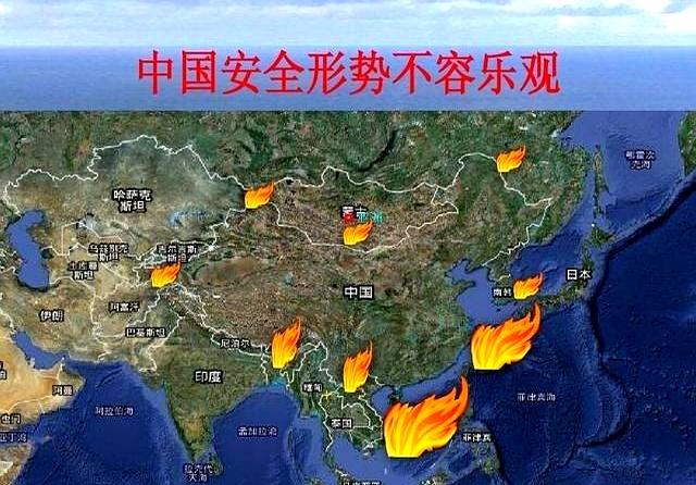 摊开世界地图你敢信？
咱们家光是隔壁邻居就整整有20个！
陆地接壤14个，海上还