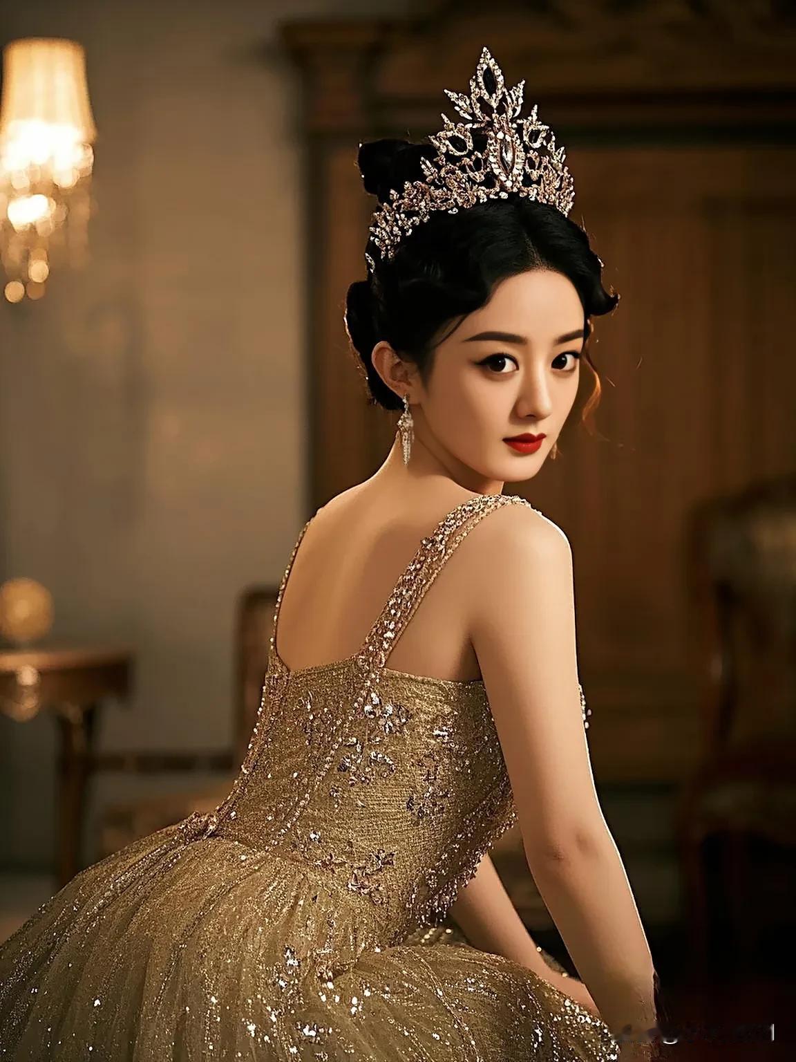 你风姿娉婷婉约，容貌娇艳俏丽，谈吐优雅大方，魅力无人能及 娱乐明星 赵丽颖为什么