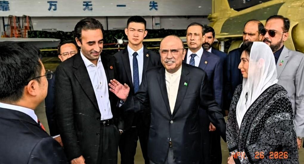 巴基斯坦总统昨天深夜已经抵达中国，并将停留一周， 伊斯兰堡时间2026年4月25