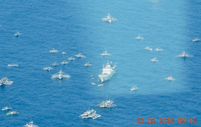 据菲律宾海警部门及当地主流媒体ABS-CBN的报道，自2026年3月21日起，菲