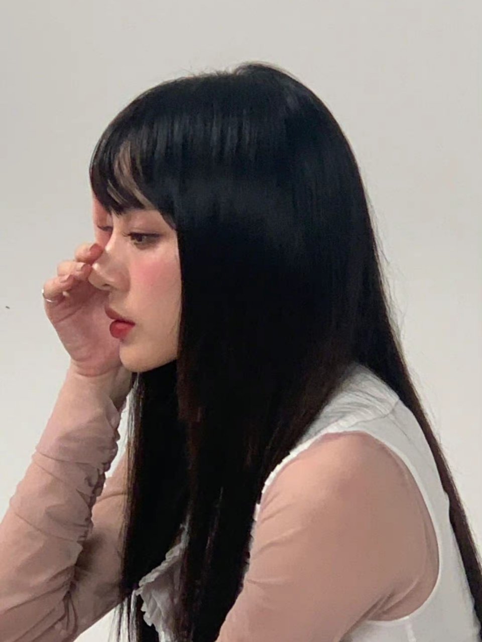 noze的鼻子我好羡慕好喜欢啊😭#卢智慧# ​​​