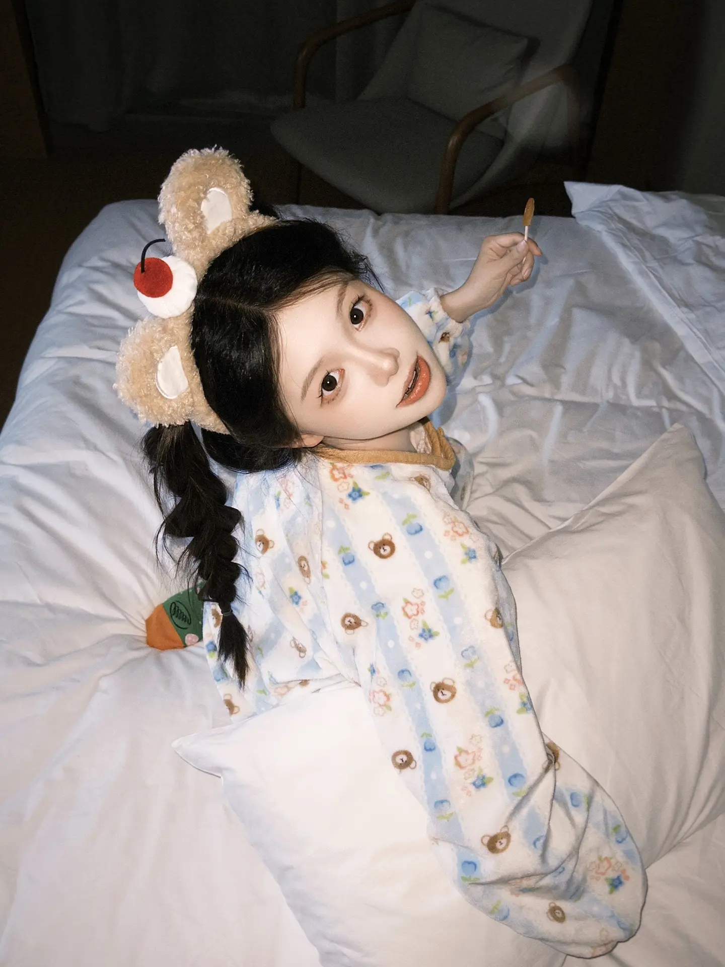 像是摘取了星星那般幸运