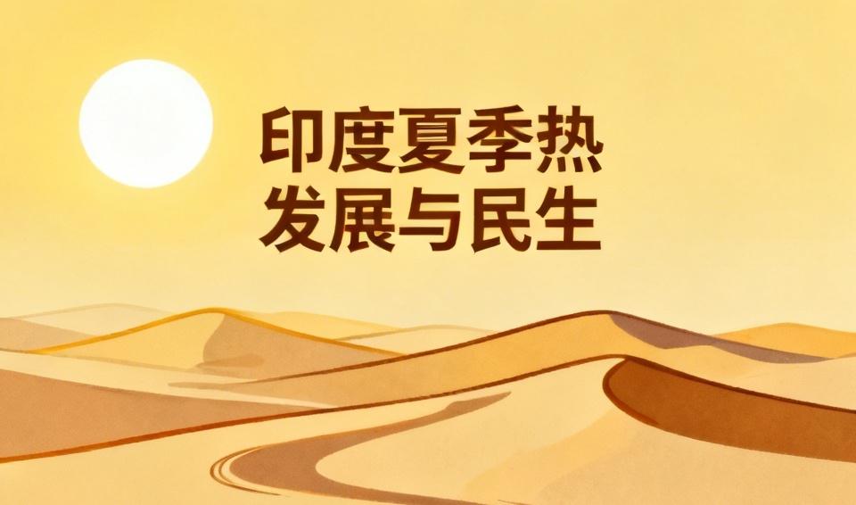 印度的夏季热得离谱，气温常常飙升到 40 摄氏度以上，甚至能突破 50 摄氏度。