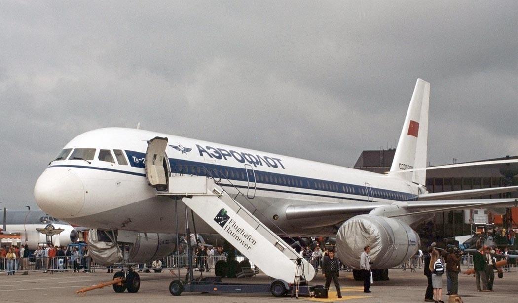 历史上的今天，1989年，图-204携带PS-90A发动机完成首飞

注册号： 