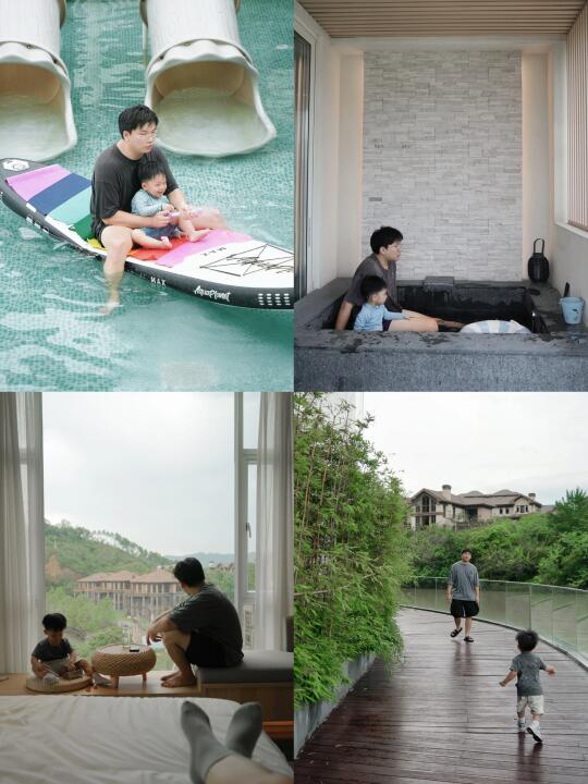 💦夏天玩水迎来「爸爸高光时刻」