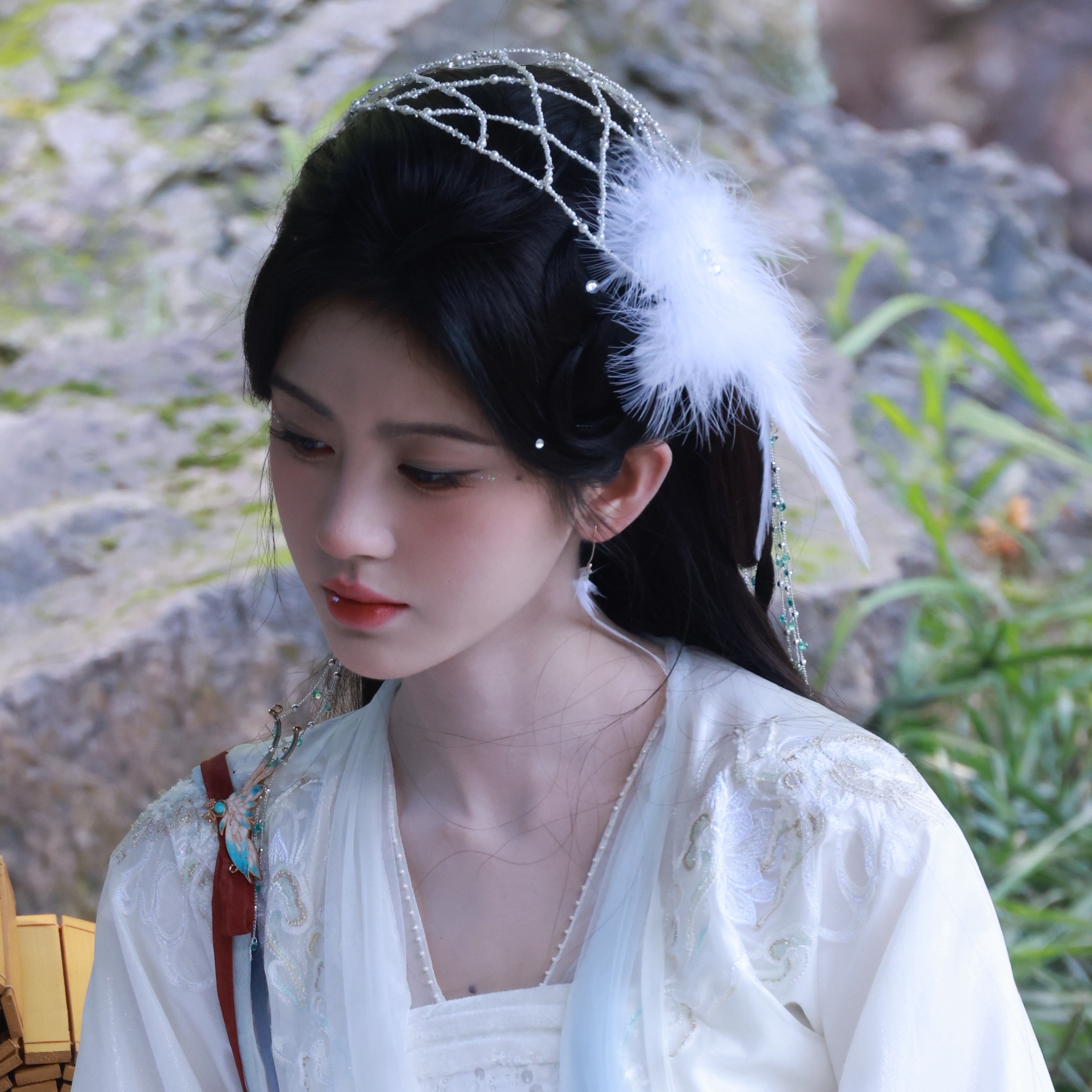 仙鹤塑！﻿﻿鞠婧祎苏绿夏鞠婧祎阿黛
