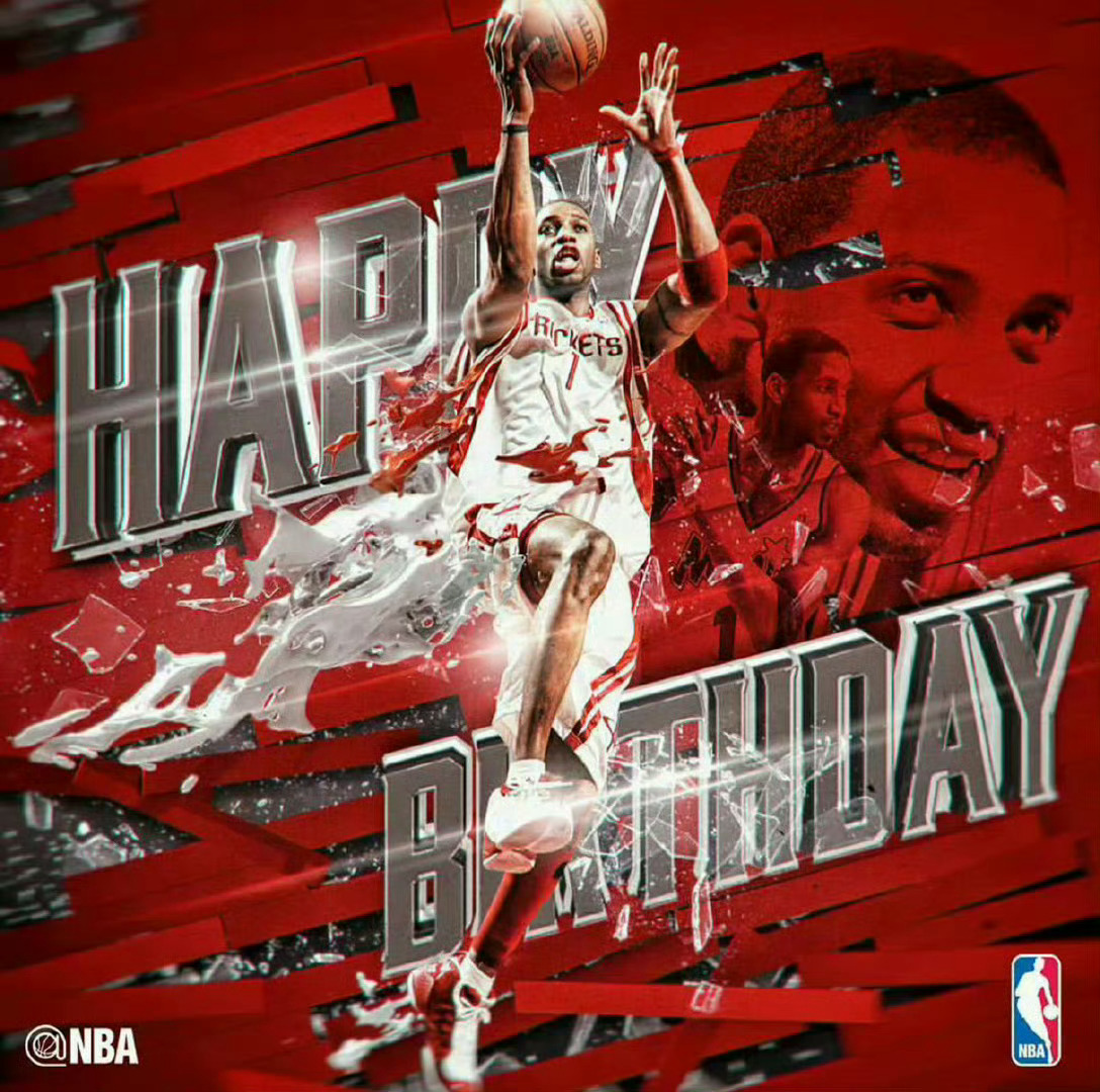 麦迪，47岁生日快乐！🎂麦迪生日快乐