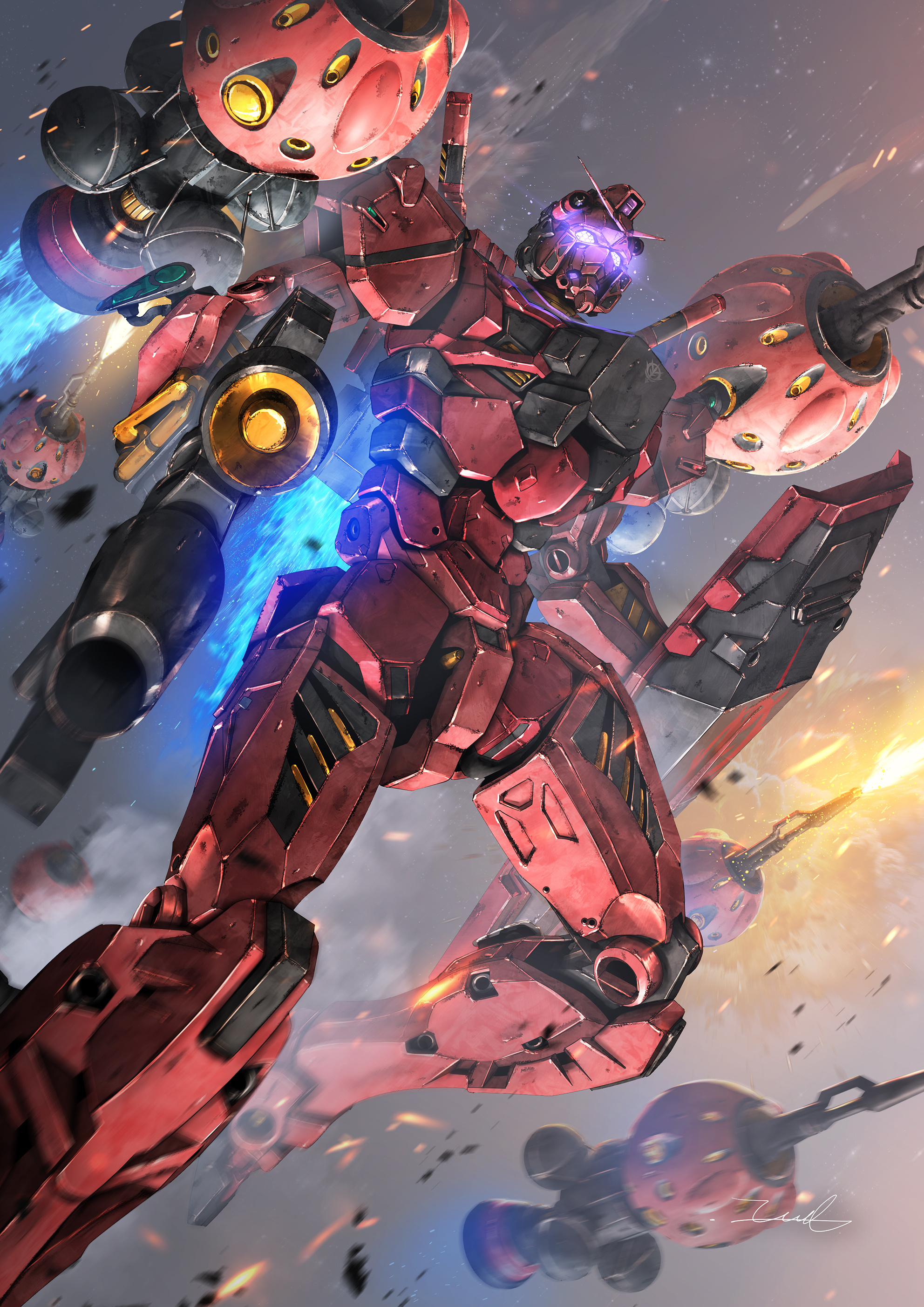 红高达（by TAKA-F）高达跨时之战 ​​​