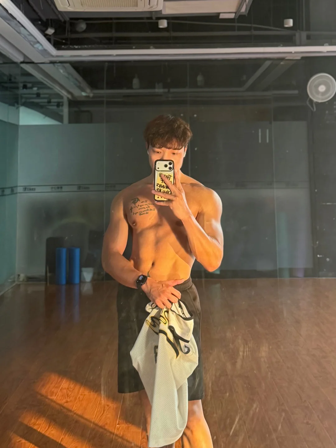 阶段性健身目标达成✅