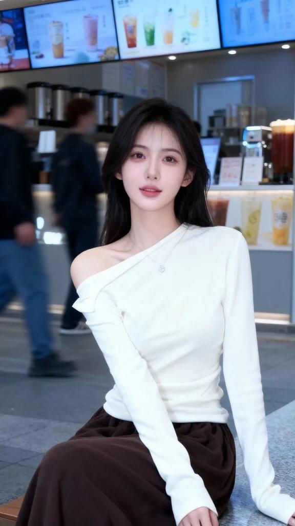 小心机内搭也太好看了吧舒肤佳又出香水了 温柔穿搭 韩系穿搭 约会穿搭