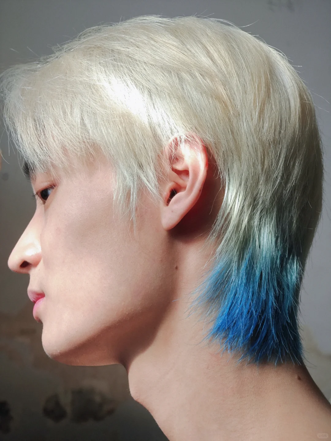 和狗染了一樣的髮色💙