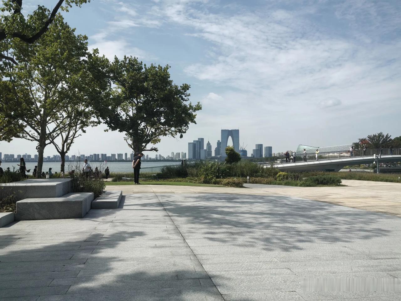 七律·流光

雨霁苏城分外明，轻移老步绕湖行。
重回旧地安闲坐，又是深秋寒未惊。