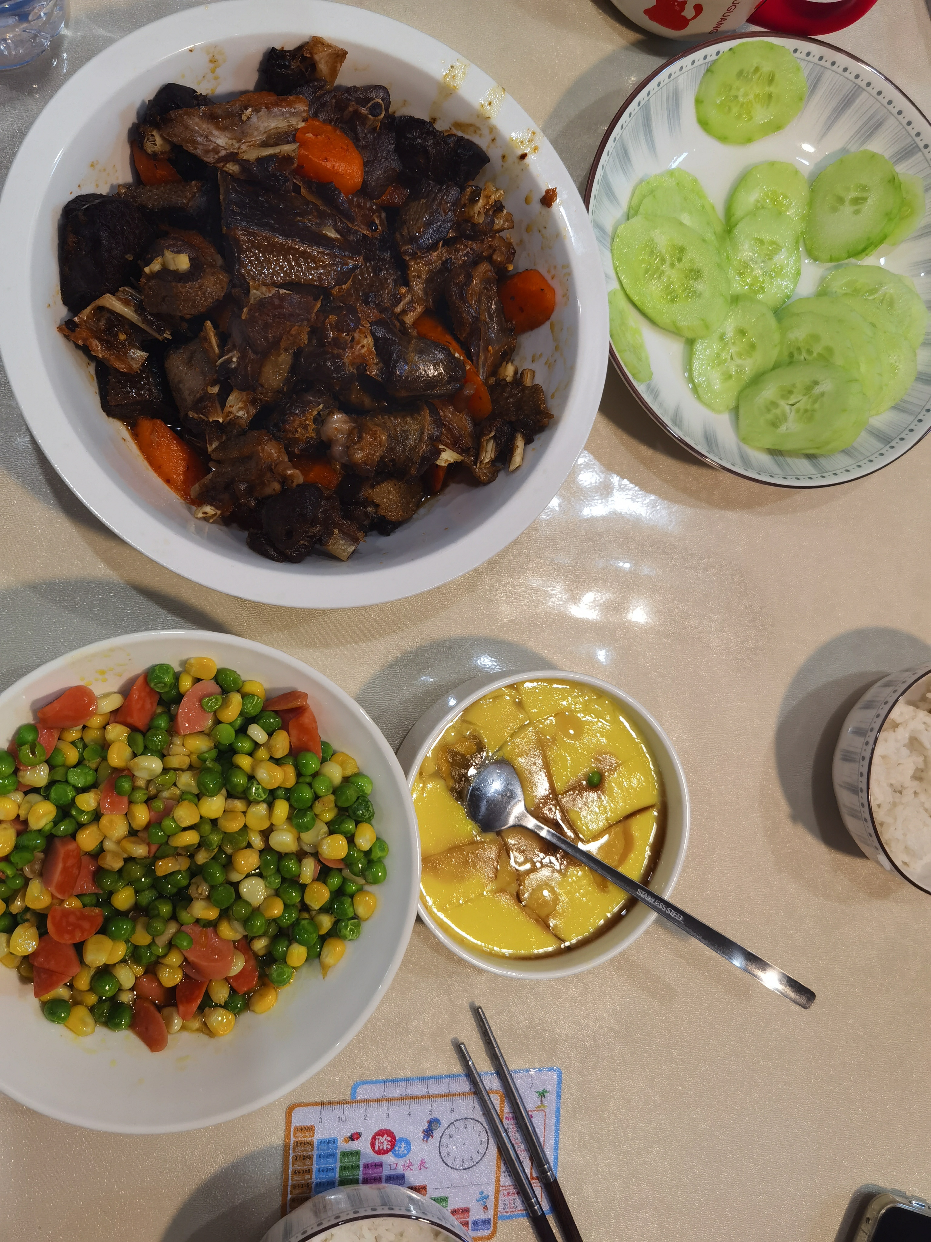 简简单单，又是一餐，看看你们大家晚上吃什么呢？晚餐 武汉