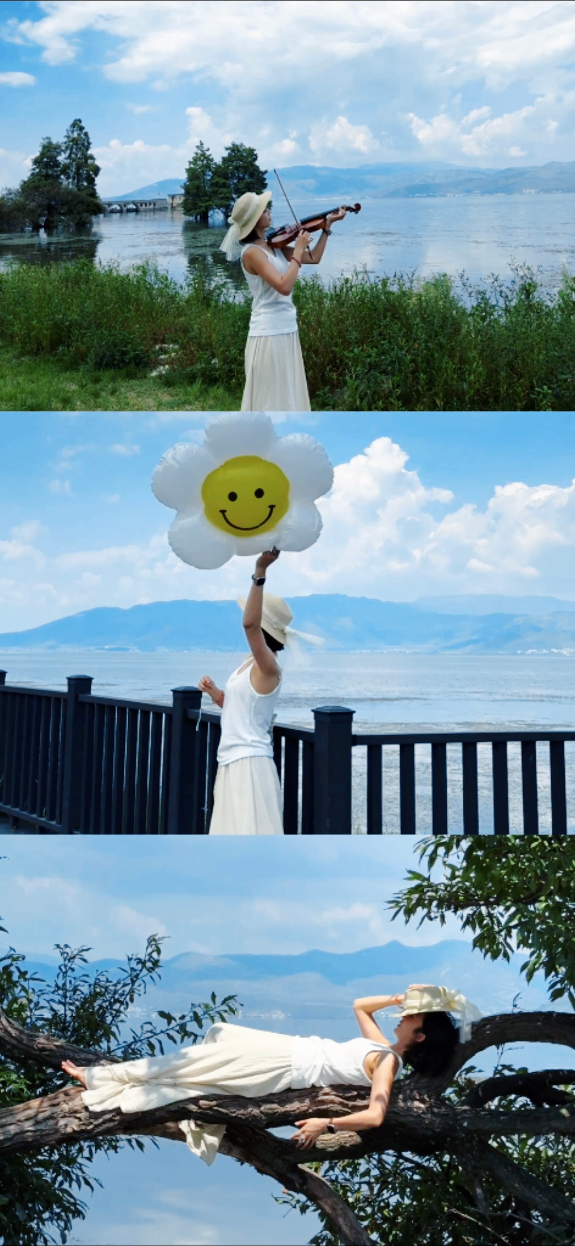 图4️⃣素颜 图5️⃣化妆 ​​​