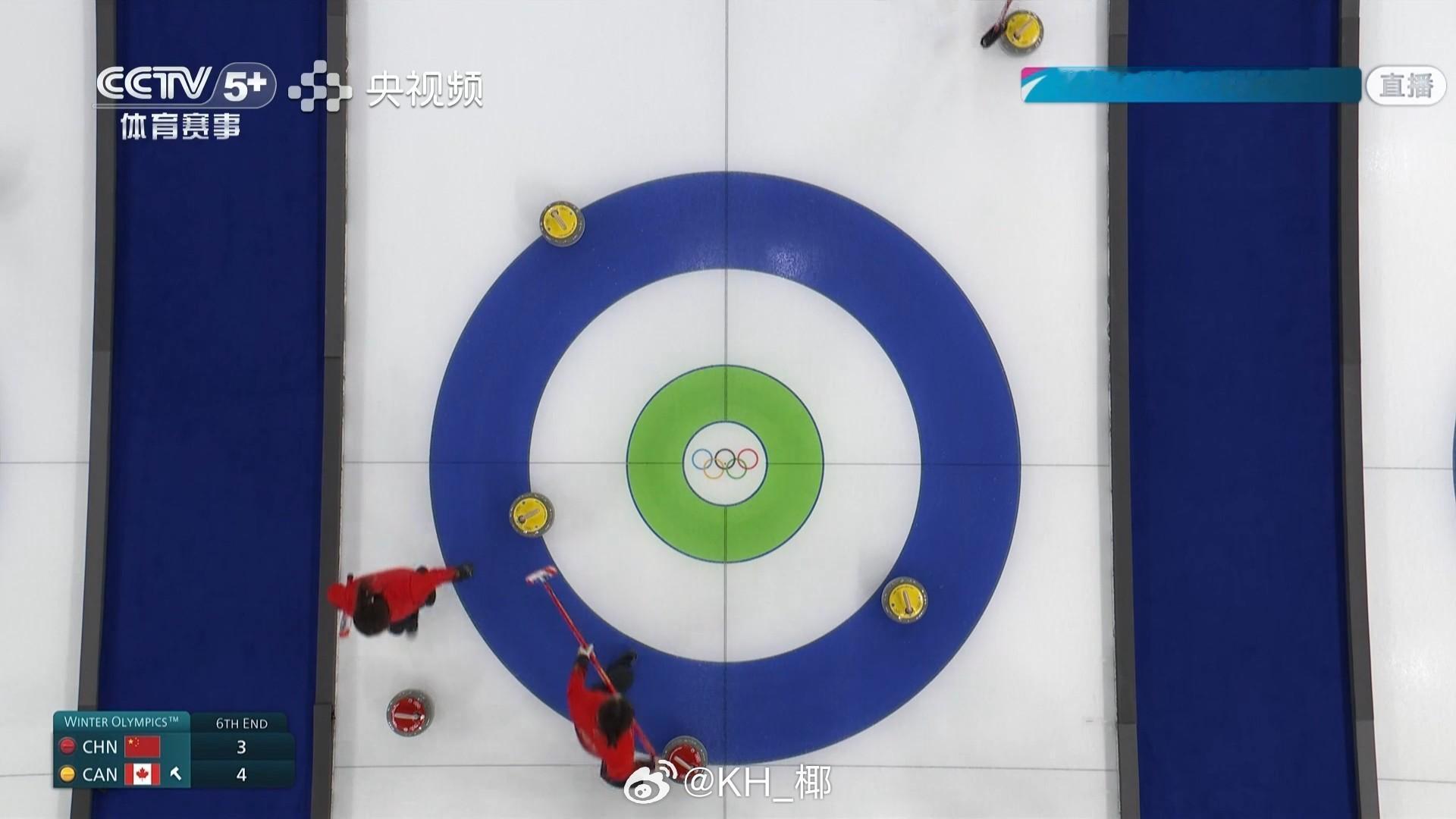 2026年米兰科尔蒂纳冬奥会 对面又一个三分，7-3，没了 