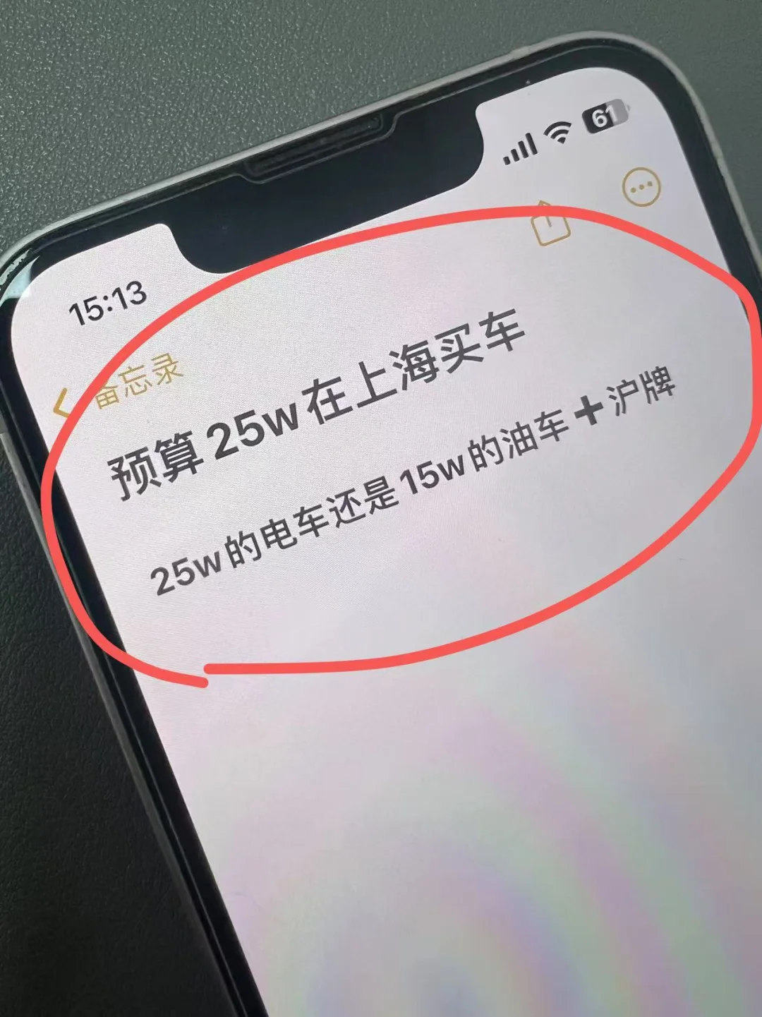 预算25w买电车还是15w的油车+10w沪牌？