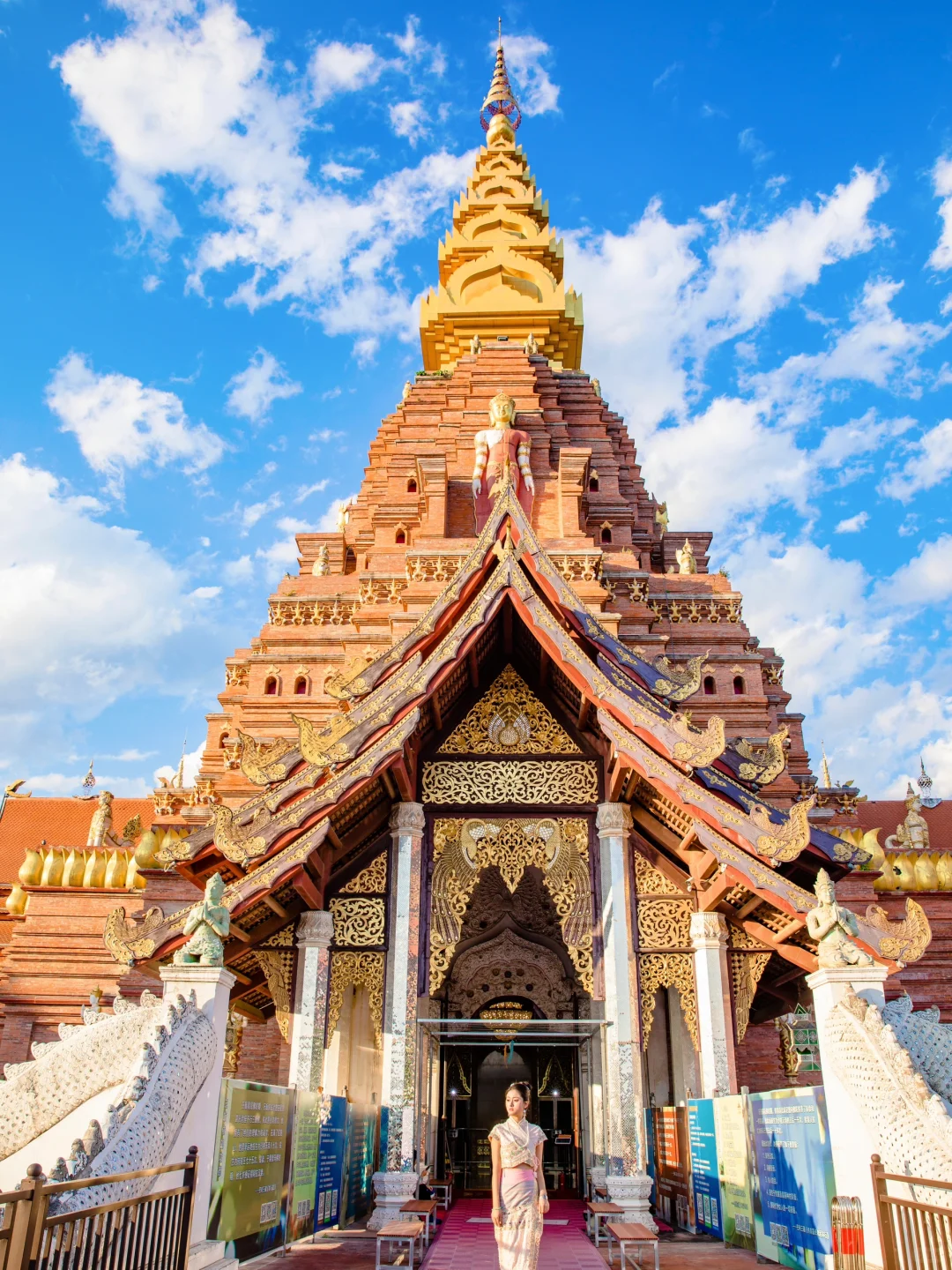 建议收藏‼️版纳景洪大金塔寺全攻略做好啦