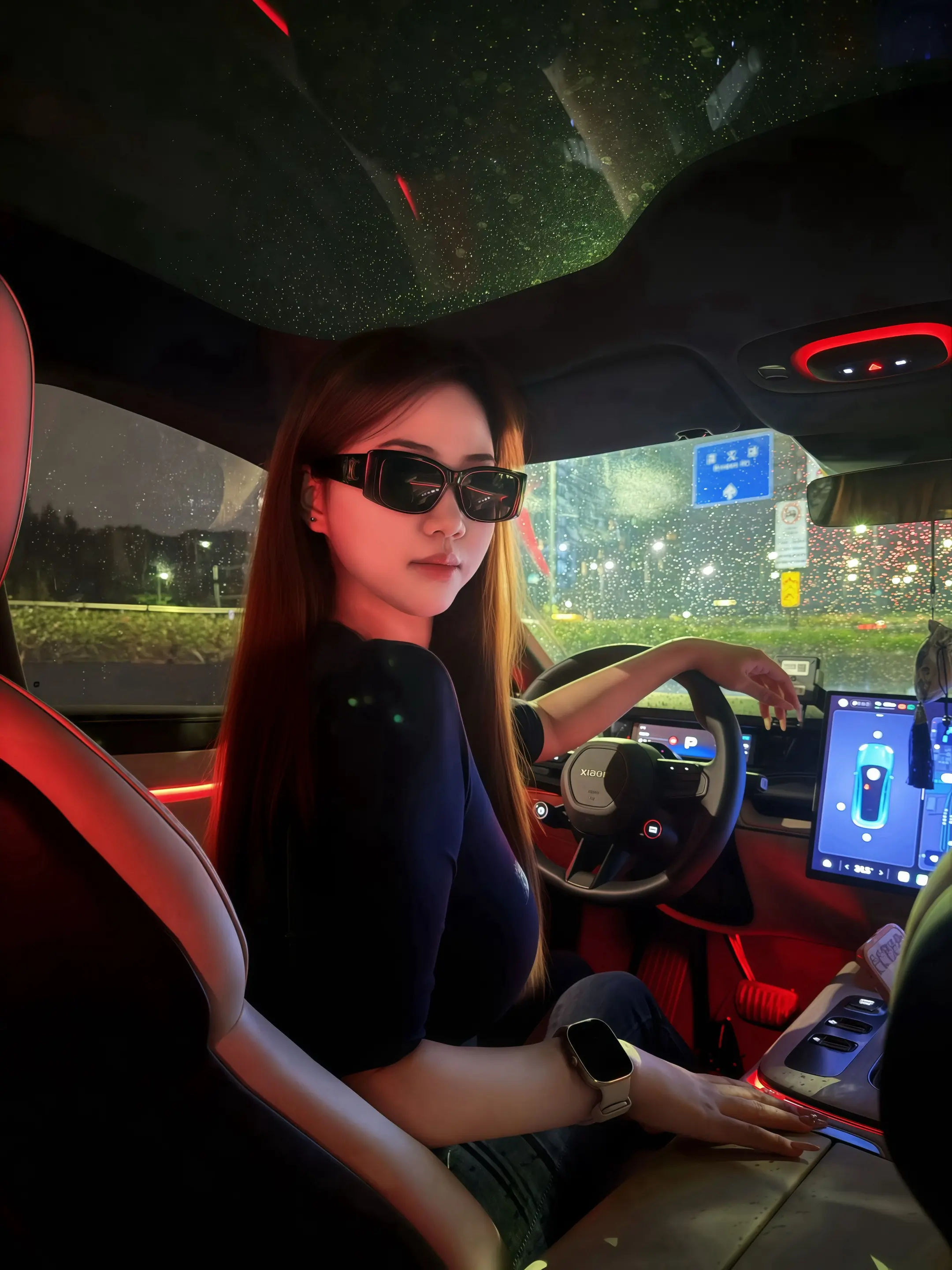 美丽的小姐 要一起去兜风嘛