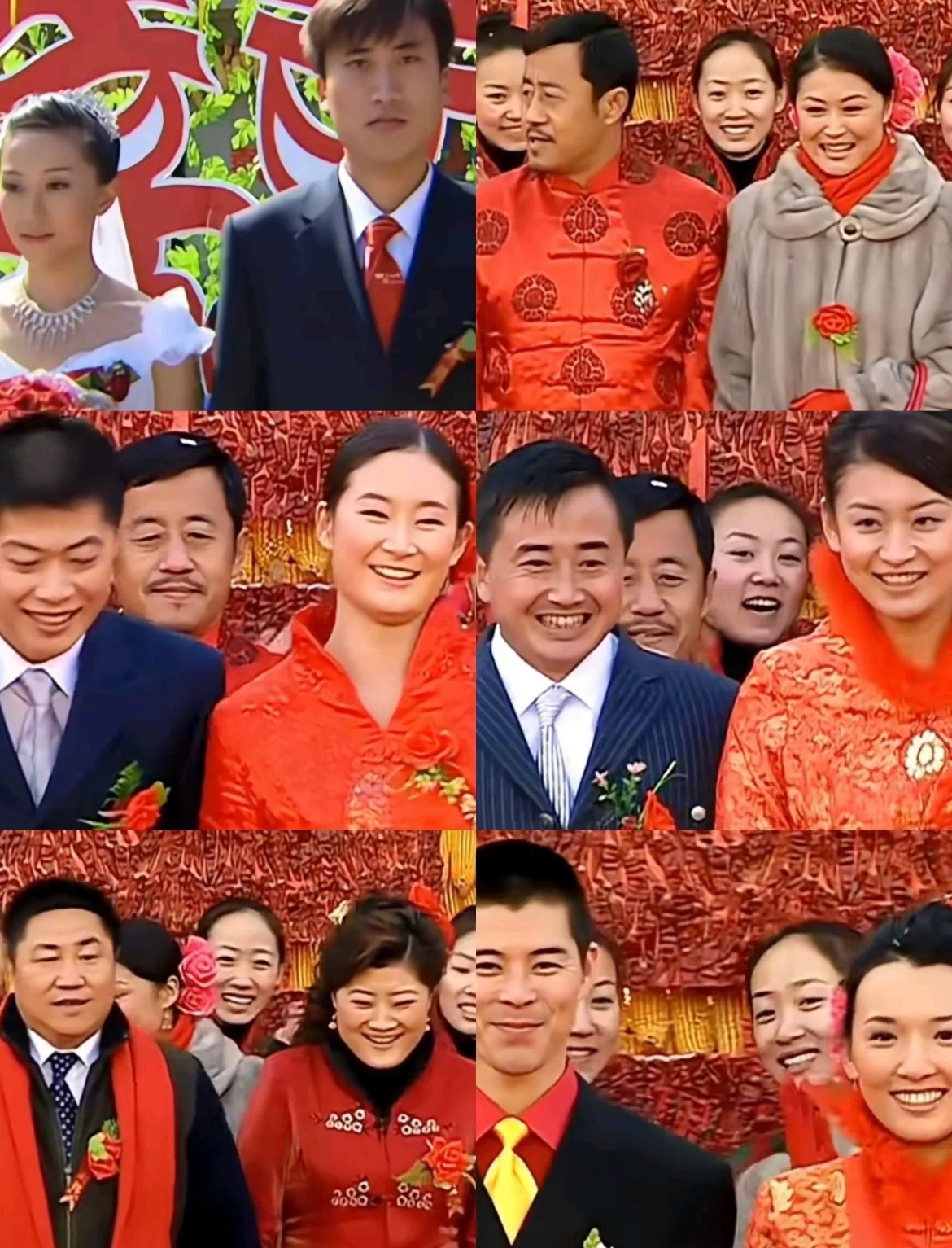 乡村爱情婚礼造型盘点 