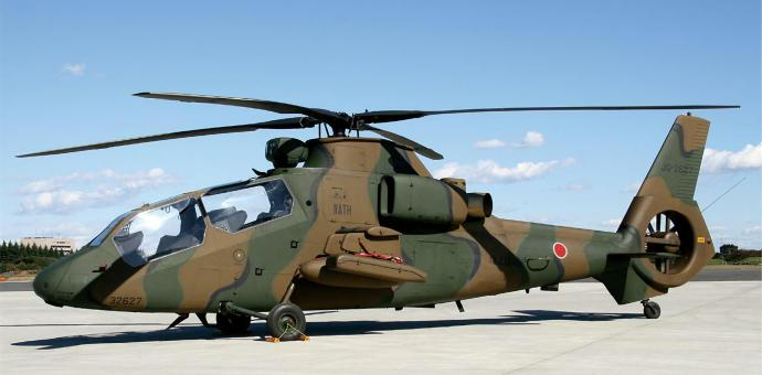 每天认识一件兵器 日本OH-1“忍者”武装侦察直升机OH-1是日本川崎重工研发的