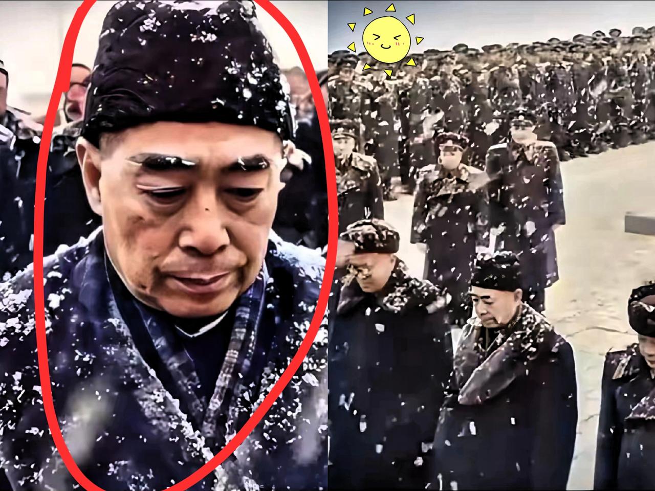 你们看见过下面的照片吗？
这是1958年周恩来总理大年三十，在朝鲜中国人民志愿军