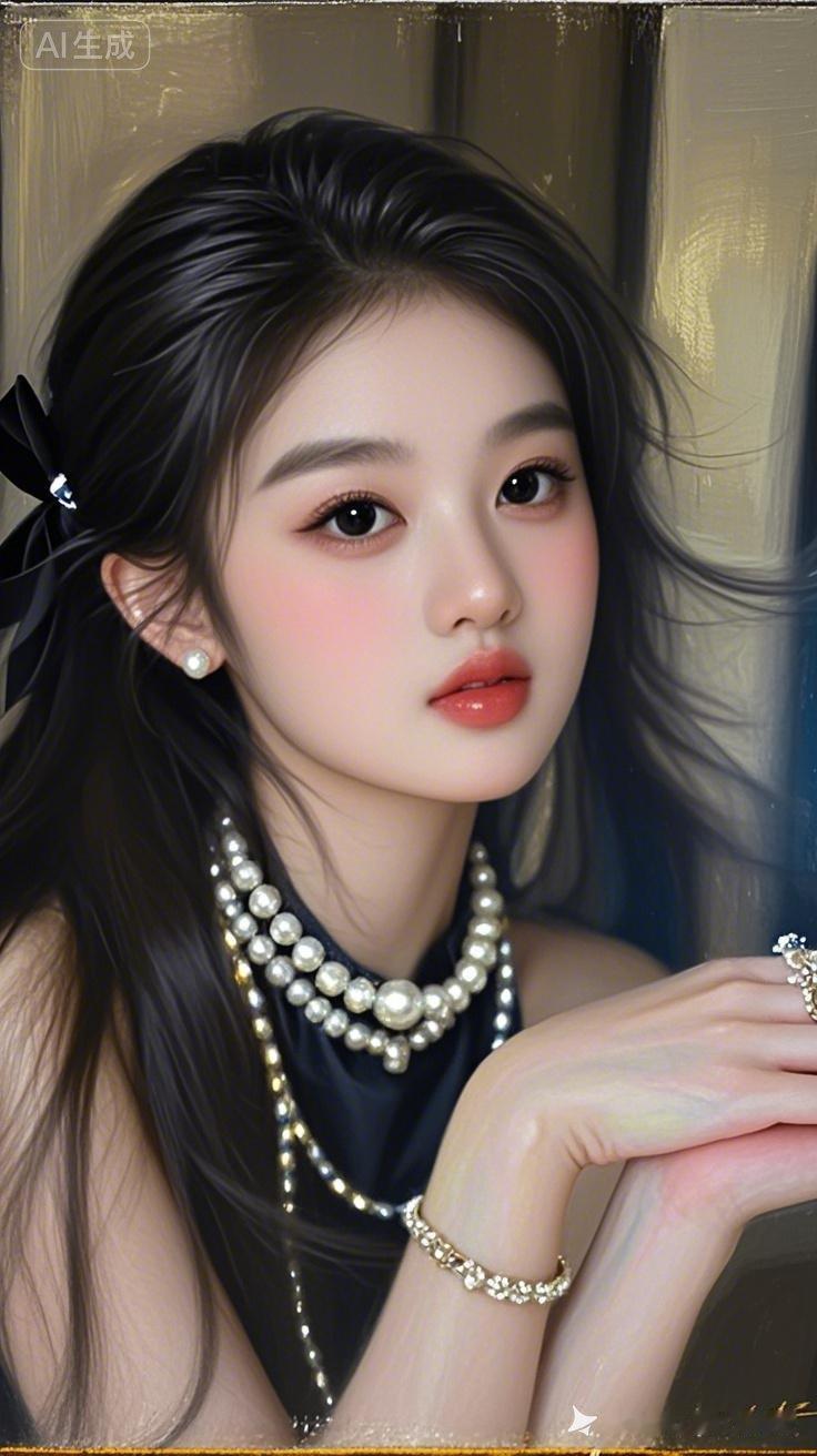 画面笔触丰富多变，色彩层次饱满鲜明，光影巧妙勾勒轮廓，形象生动逼真，极具艺术感染