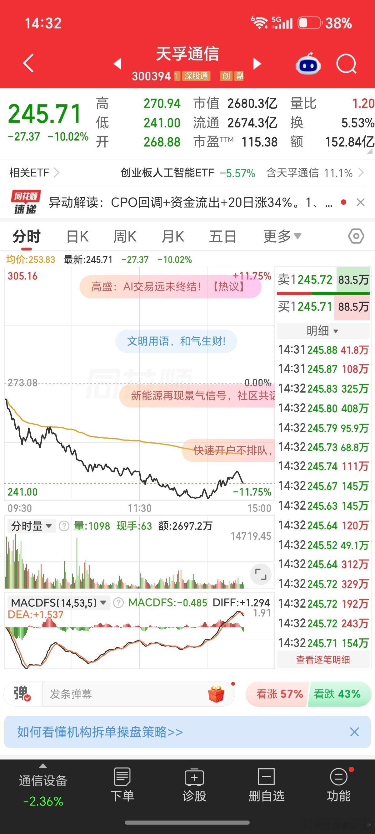 我靠，好久没看他了，他今天咋了，天塌了？ 