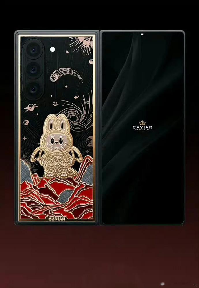 三星Labubu联名手机  全球限量8台....而且价格来到了6万多这怎么不算国