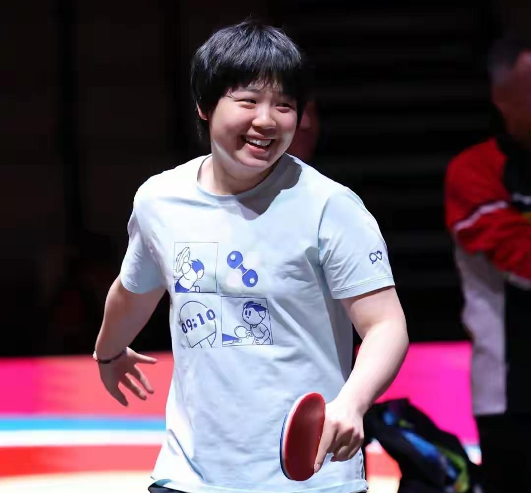 蒯曼这个人，她能扛起国乒女队新生代的旗帜么？

蒯曼这小姑娘，乍一看，似乎很普通