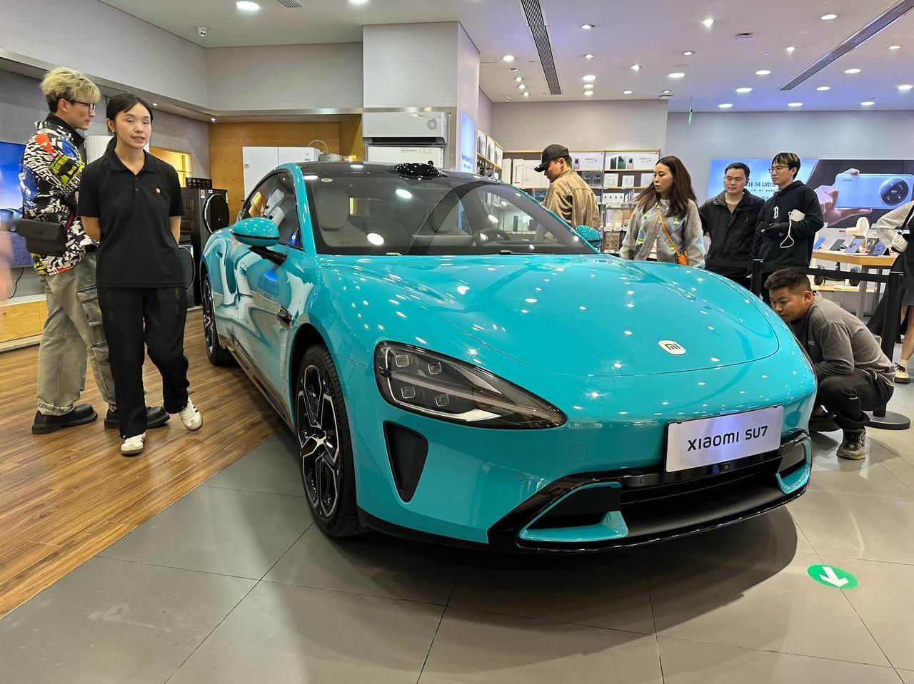 听说小米SU7的预约人数已经突破70万，相当夸张，想要试驾要等到什么时候？也不知