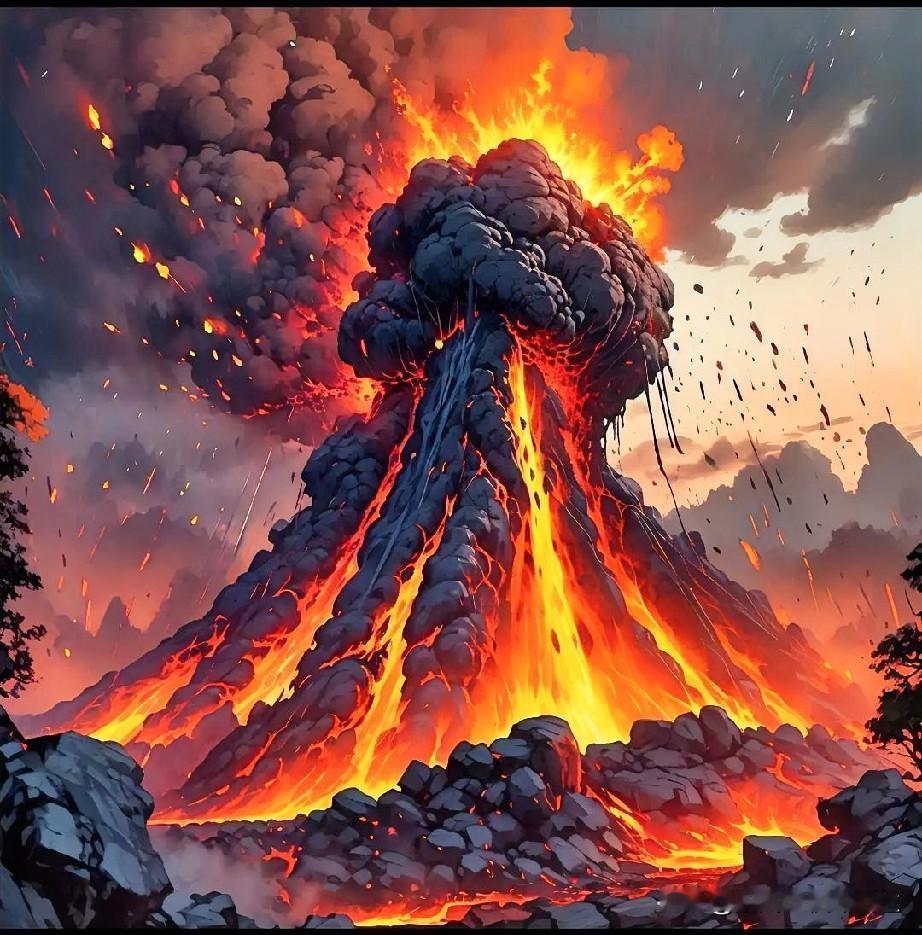 上午9点17分，印尼的伊布火山又“打了个嗝”！

 刚刚看到消息，它喷发的火山灰