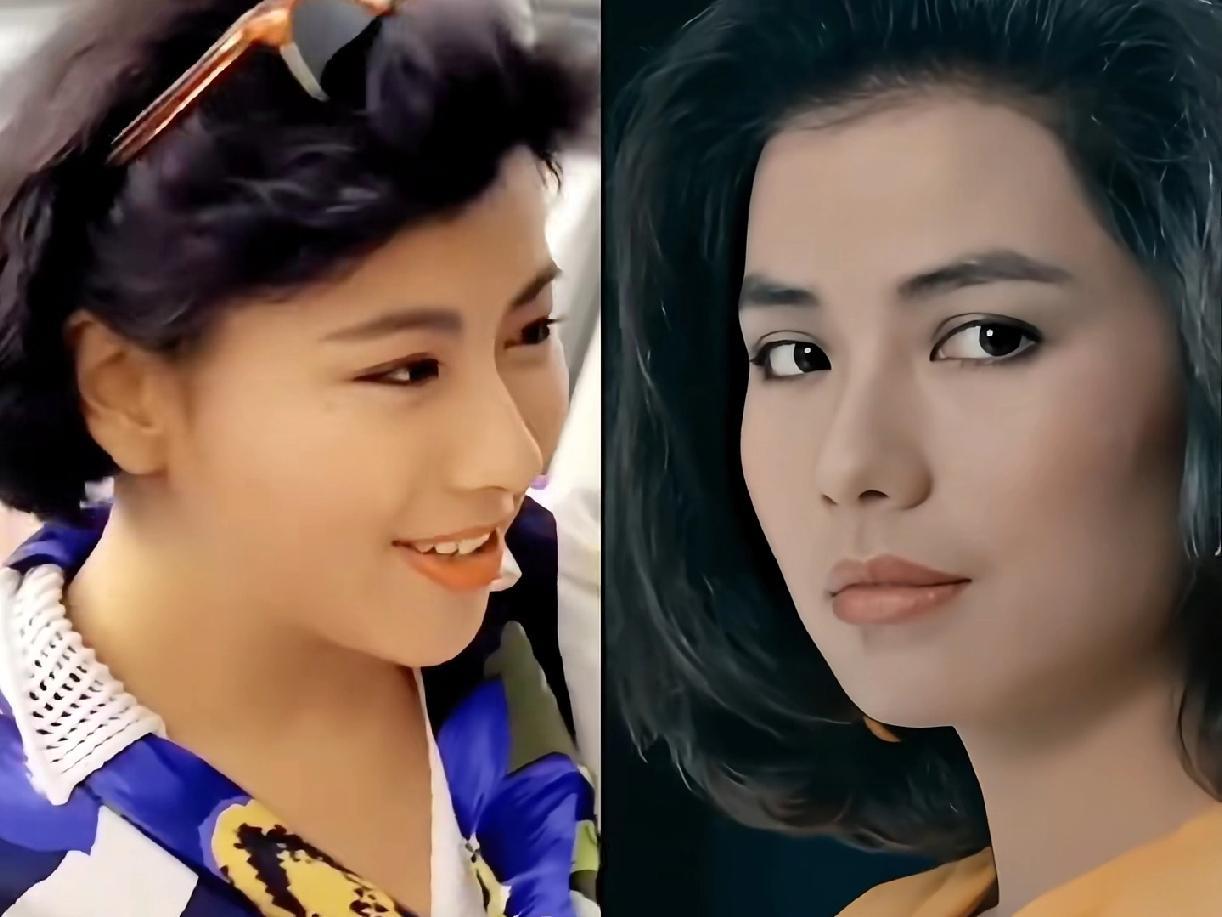 年轻时候的李美凤和钟楚红，是不是好多人都觉得像一个人？长大才慢慢分清，俩人各有各