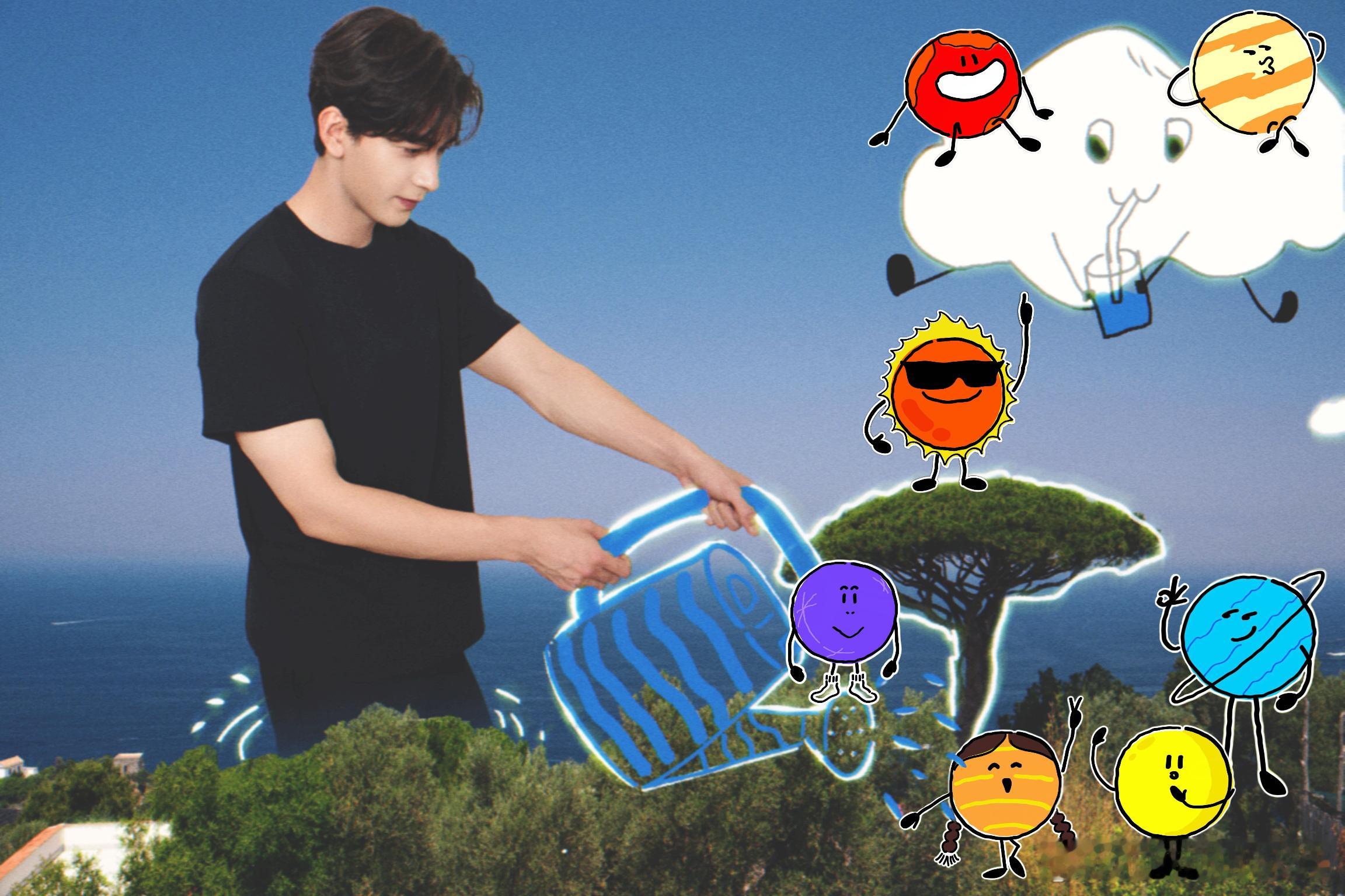 陈星旭我还有招 意大利之行缺了陈星旭？没关系，p图大法来凑数！这份对地球超新鲜 