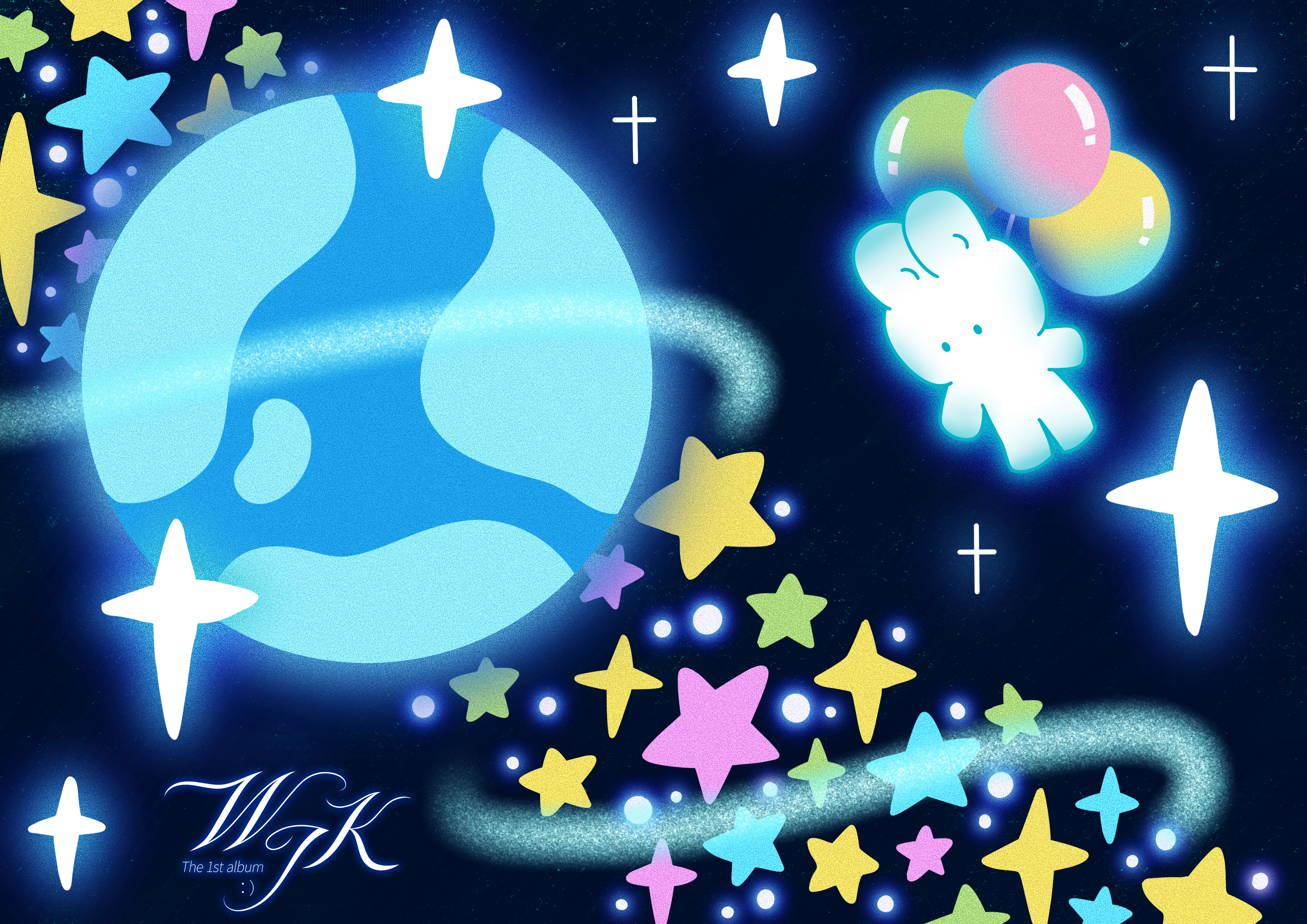 又想起某一年kws的中秋礼盒文案：“月亮是兔子的好朋友，你就是月亮🌙”和今天发
