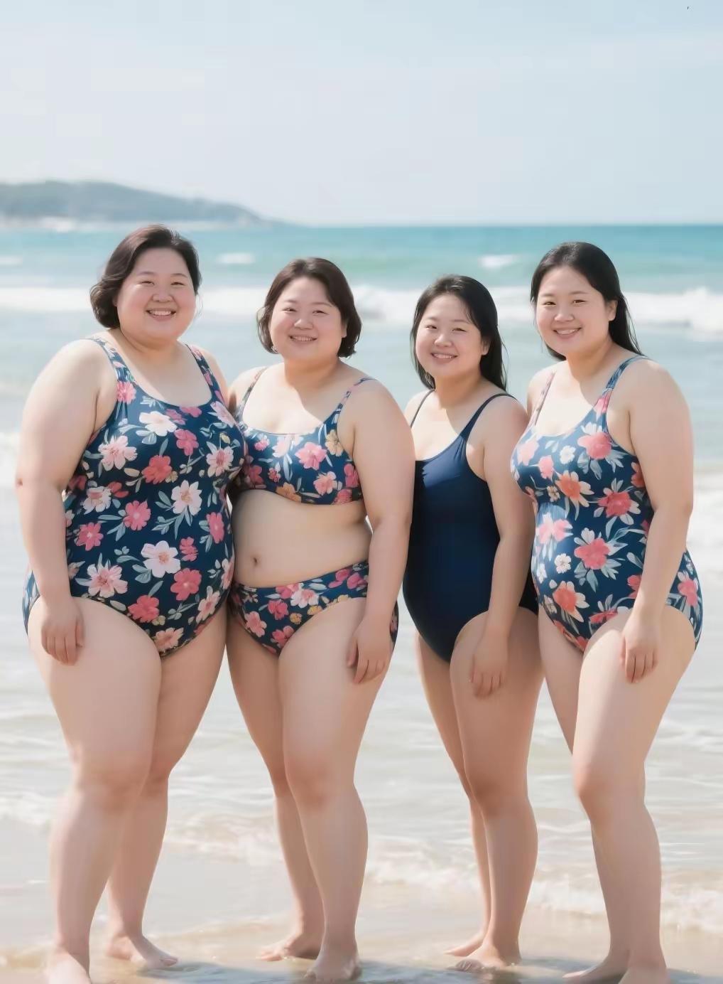 像这4位中年妇女，有多少人喜欢？假如你是单身，你喜欢其中的哪一位？