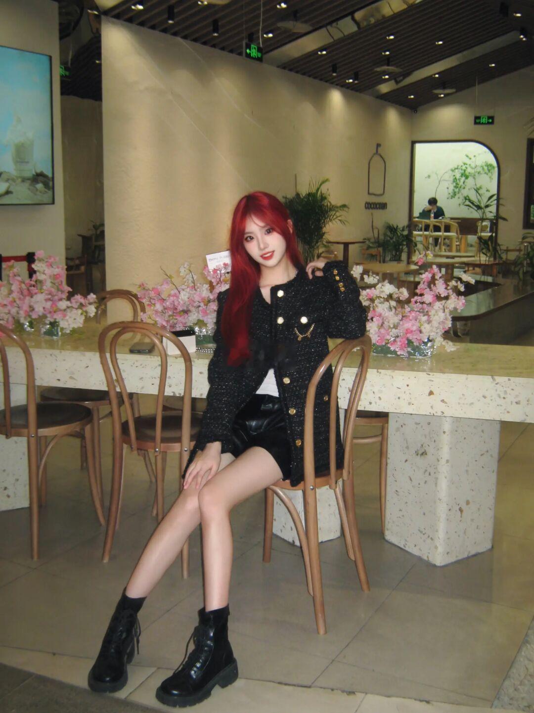 央美学姐ootd / 🖤❤️🖤