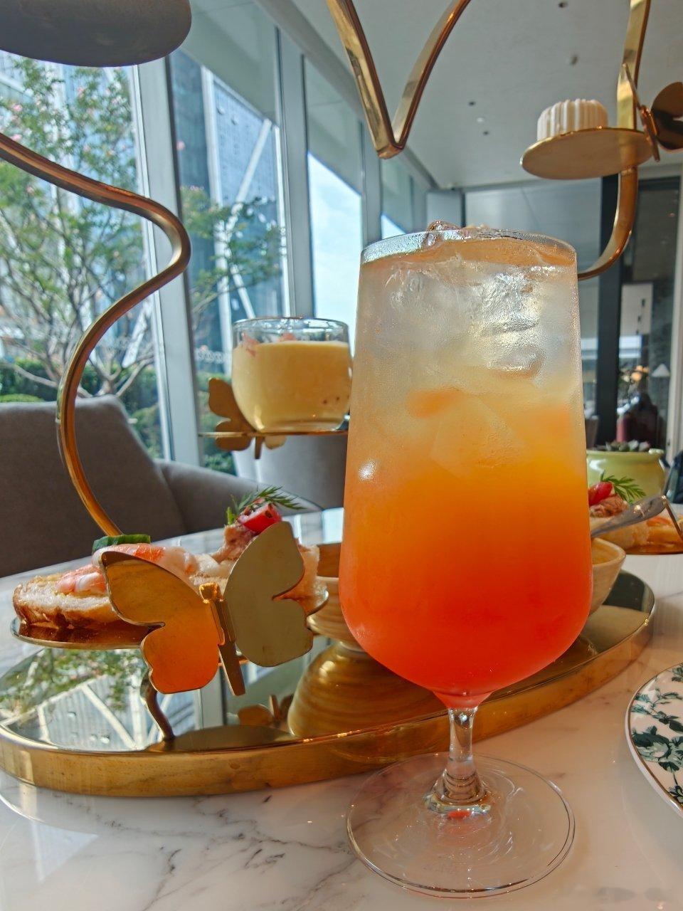 下午茶也是应援色~🧡💛 ​​​