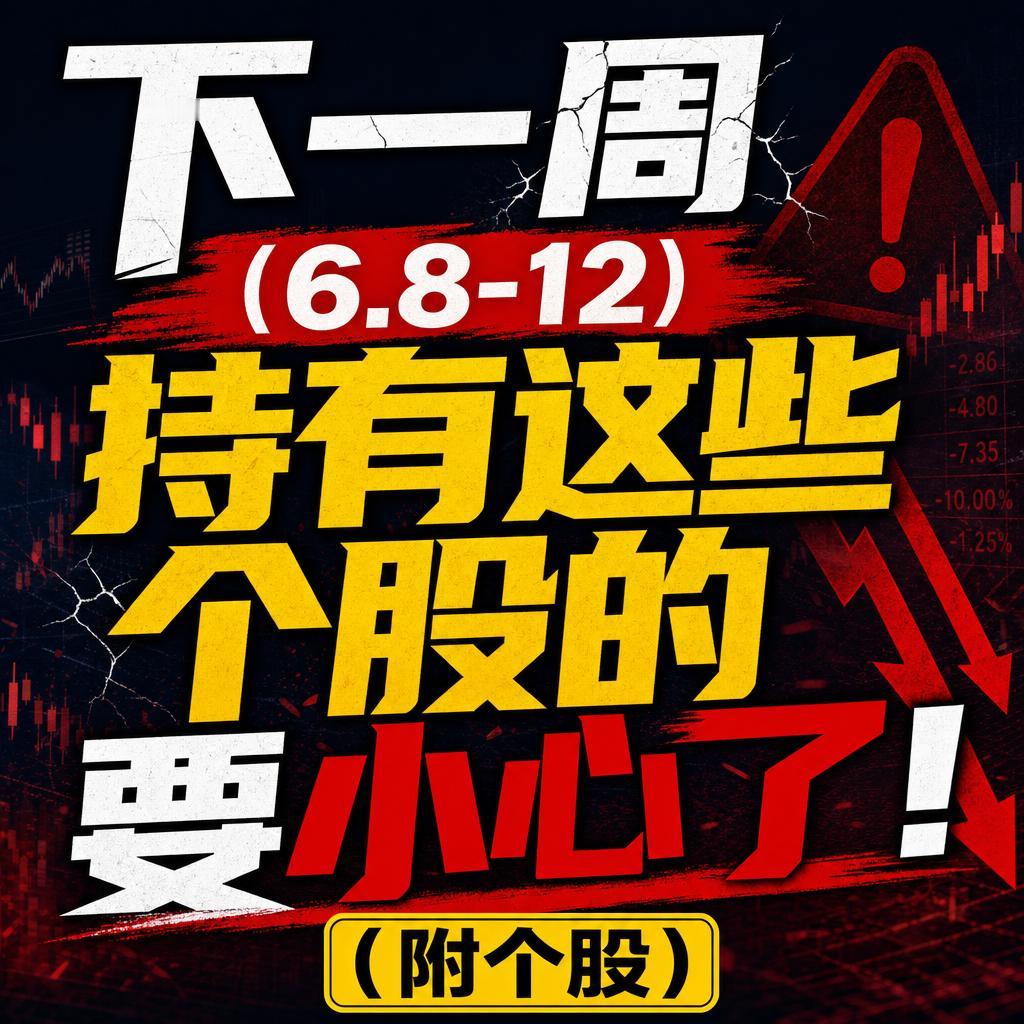 下周A股迎集中解禁 多类个股需警惕减持等风险
下周一开盘，手里这几类票的朋友得多