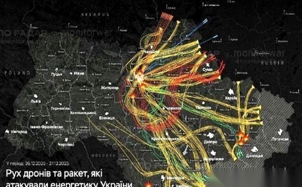 一瞬间，整个基辅，黑了！

之前吹上天的神话，什么一架 F-16 能干翻几十枚导