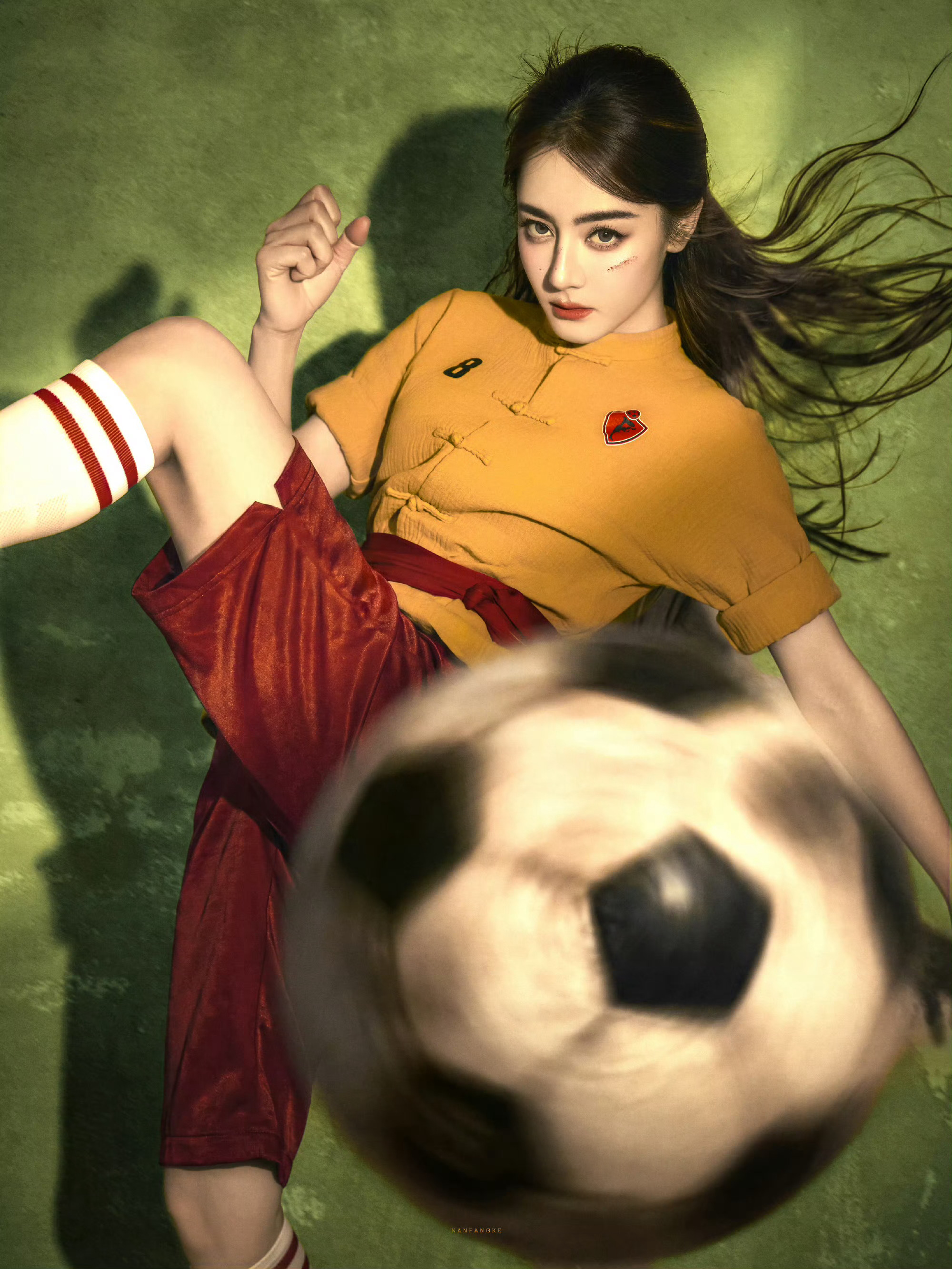 学功夫 练武术⚽️迪丽热巴虽然不能同时拥有一切 dlrb迪丽热巴卫蓝 ​​​
