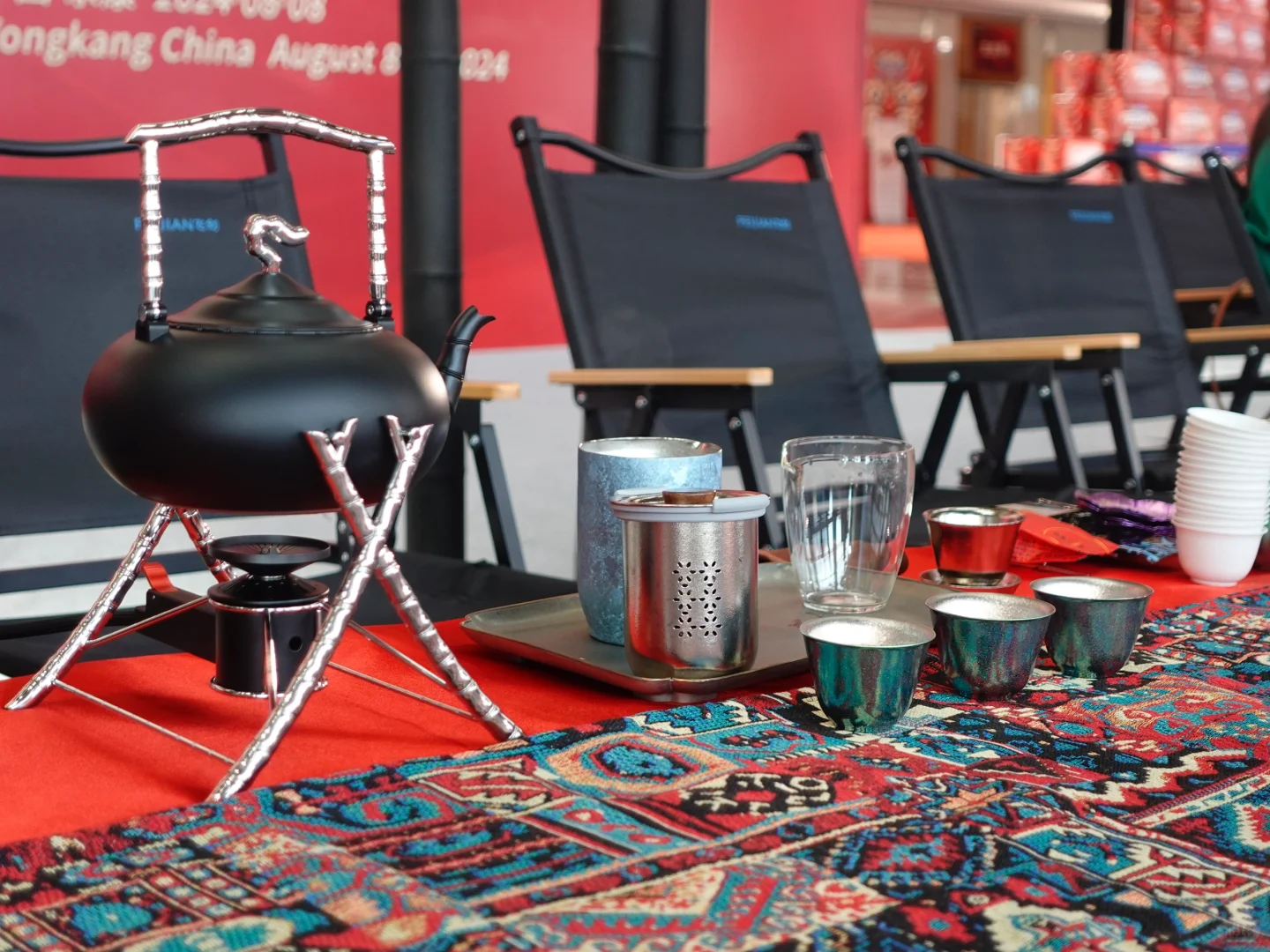 户外茶具颜值这么高了⁉这波东方美学赢麻了