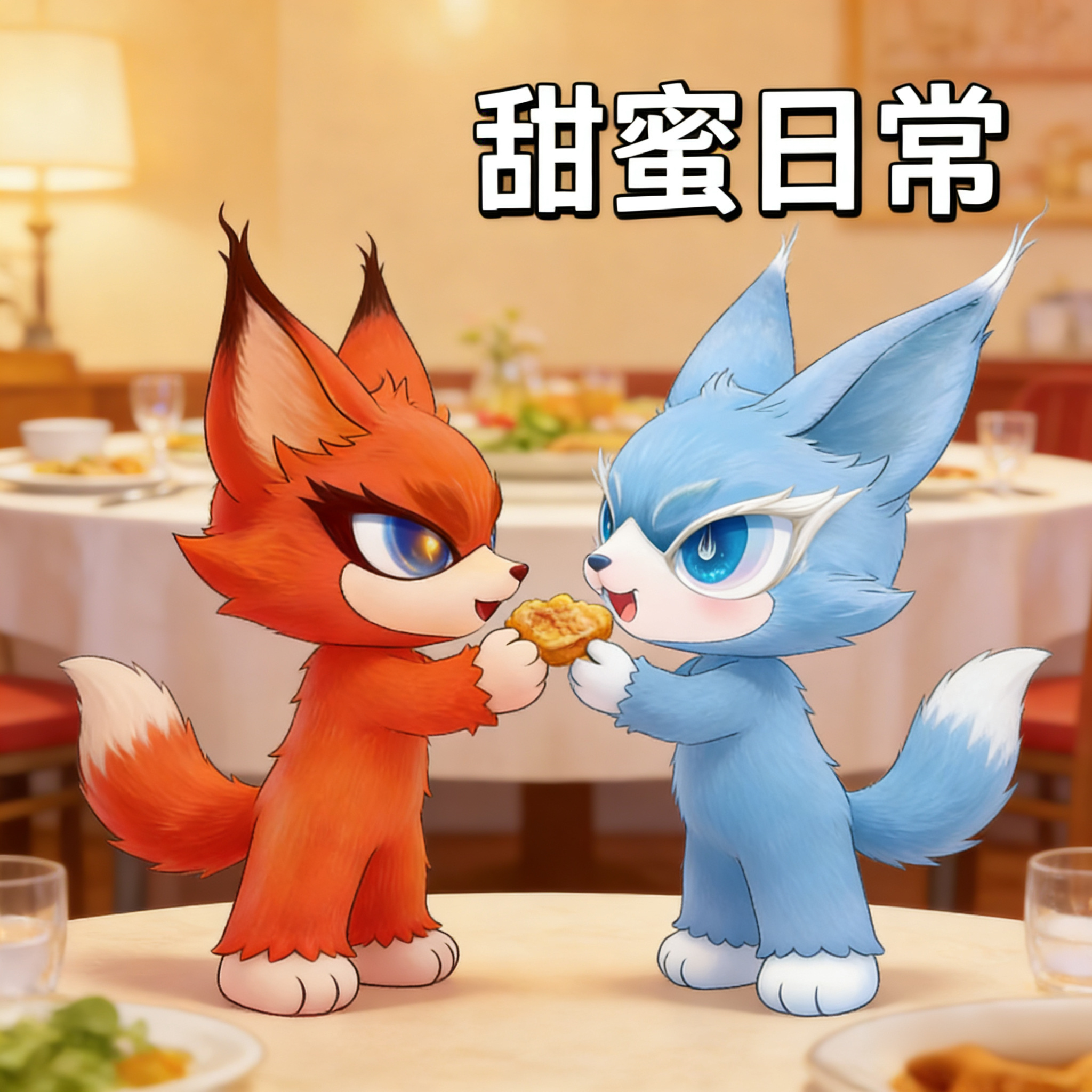 喵娲娲有自己的魔丸灵珠 kdl！！！！好一个魔丸灵珠配色，喵娲娲有自己的魔丸灵珠