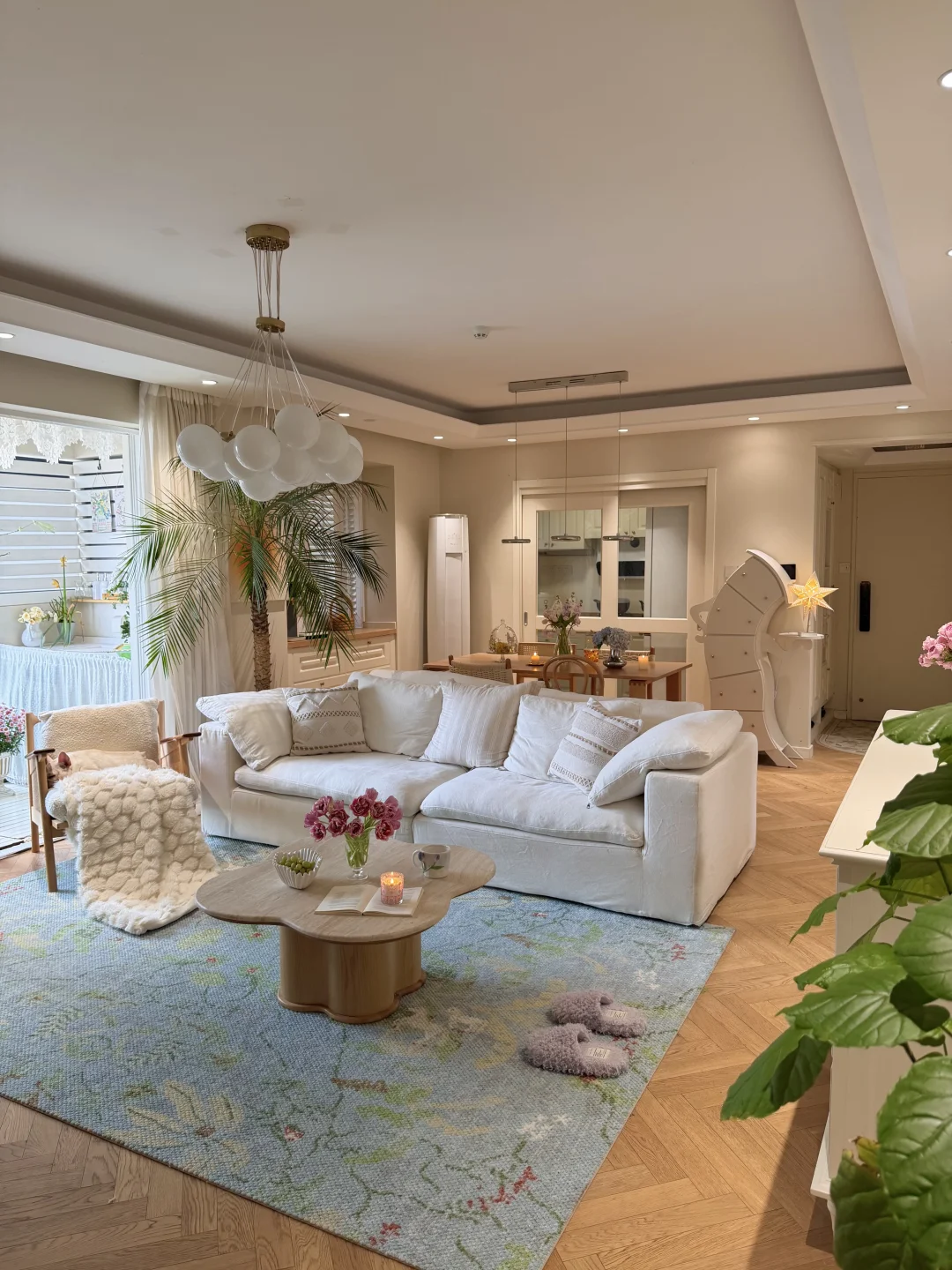 不敢想！这个温馨显大的家是我能装出来的～