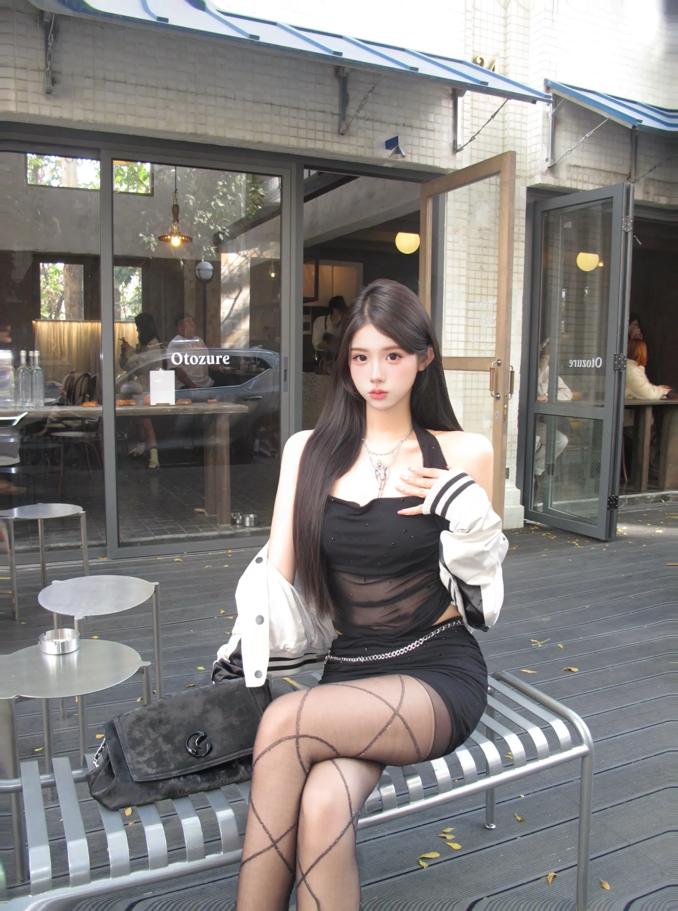 🖤。甜辣女团风的一套 打歌服的即视感