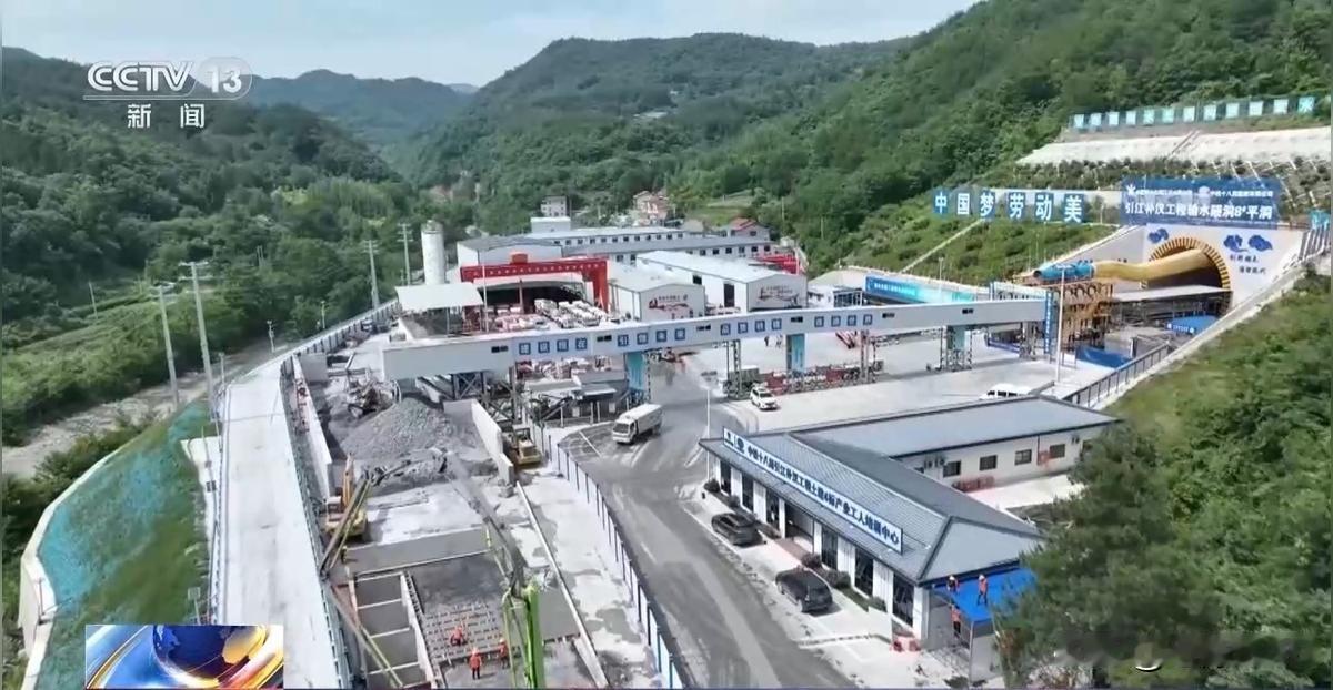 6月10日，引江补汉工程8号检修交通洞顺利贯通——这意味着什么？工程主隧洞累计掘