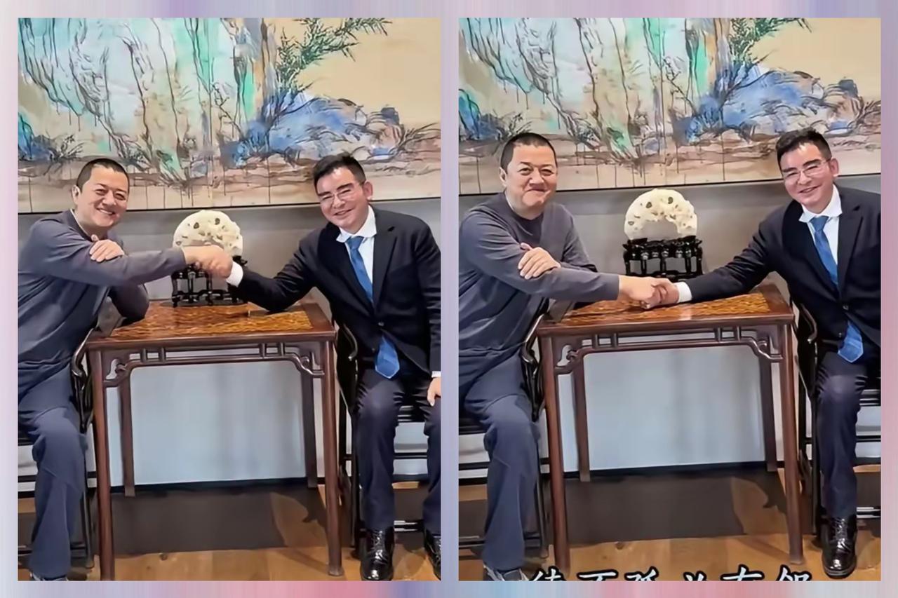 李亚鹏苦尽甘来终于真心笑了，和陈光标的见面简直是乘风而起。
   陈光标一句“公