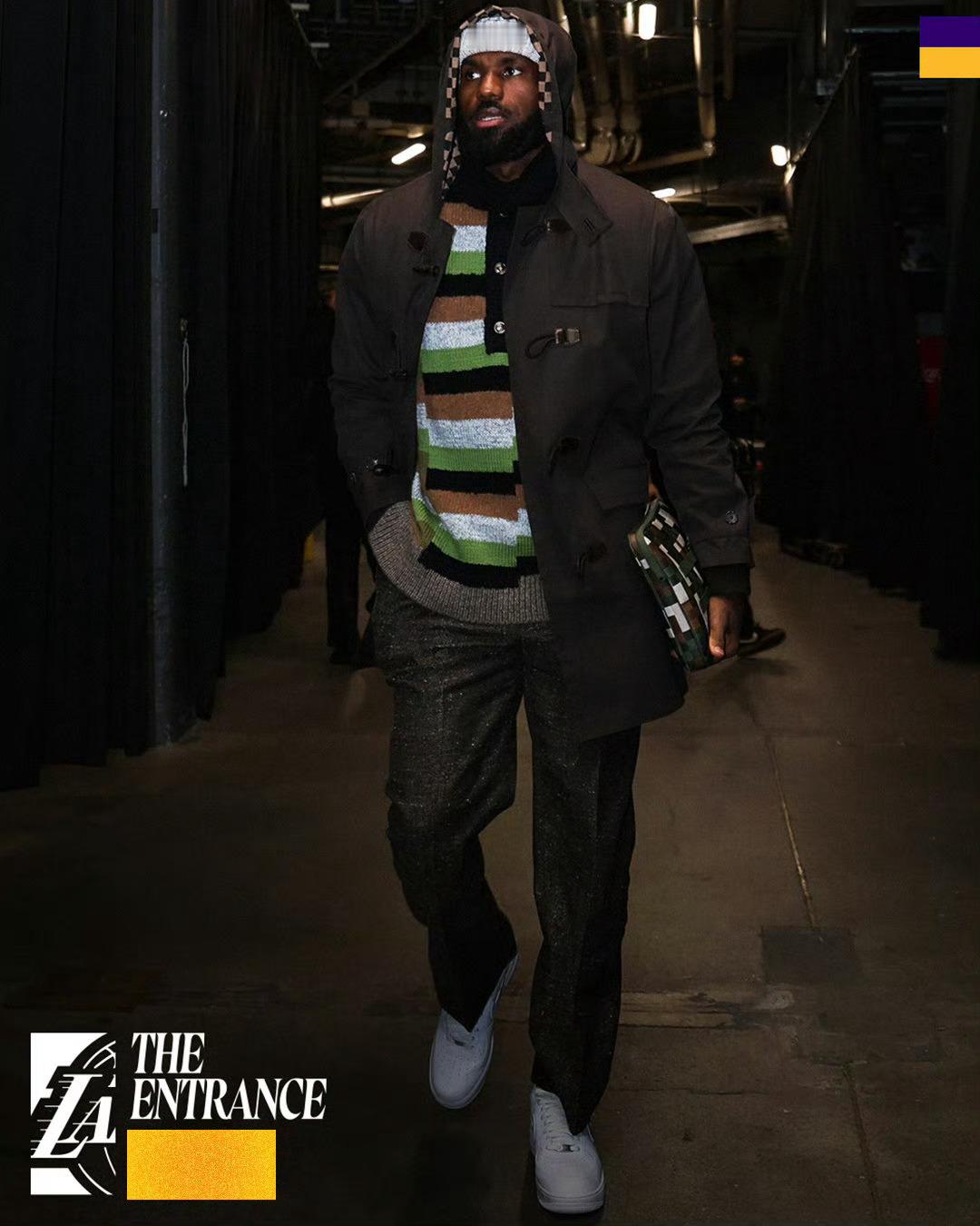 今日份北境穿搭，谁是MVP？湖人vs猛龙洛杉矶湖人