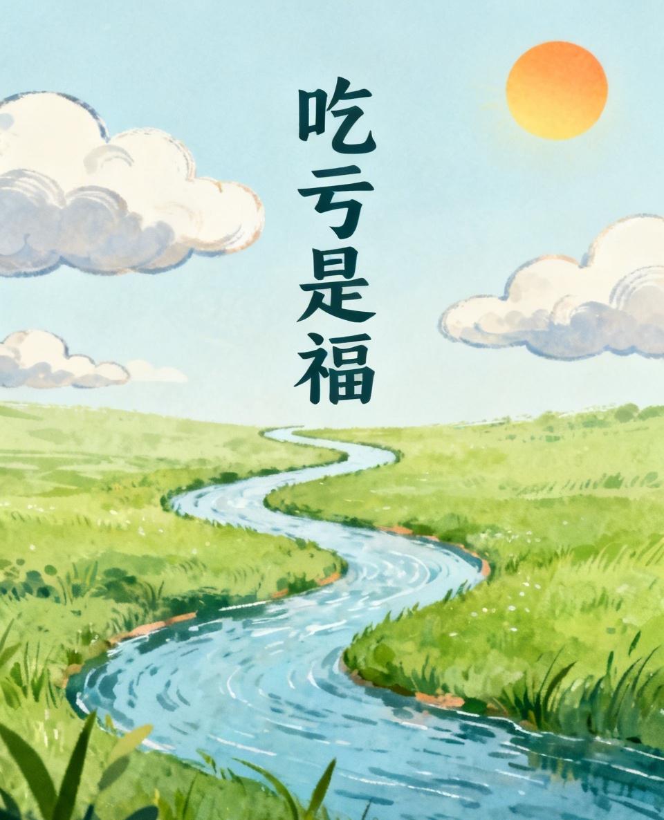 我认为相信

老话说，吃亏积福，精明招祸。
 
生活里，那些愿意吃亏的人，往往过
