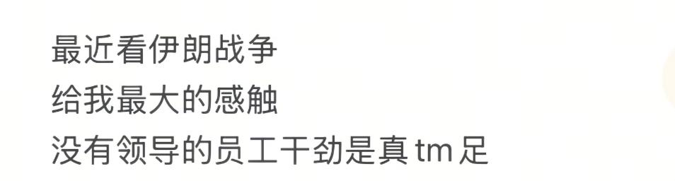 你真豁命拼出去了，就没人跟你拼命了。
美伊战争就说明了这点，
特朗普把哈梅内伊斩