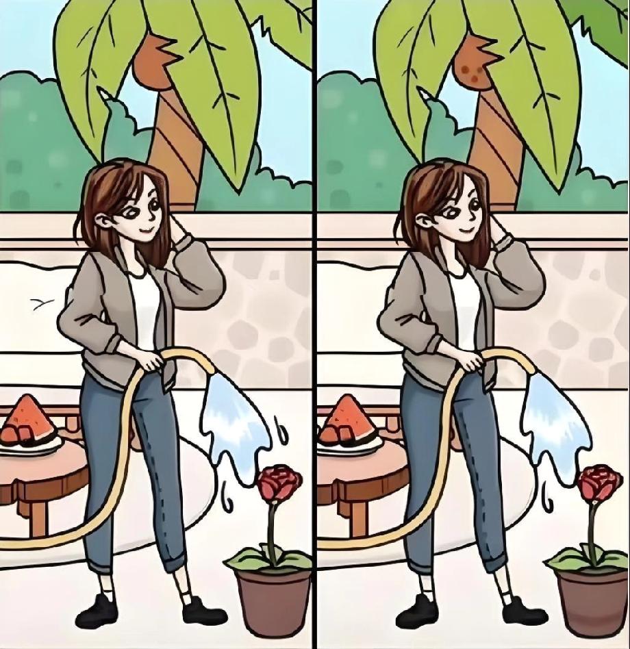 火了！这张找不同图难倒全网，10处差异你能全部找出来吗？